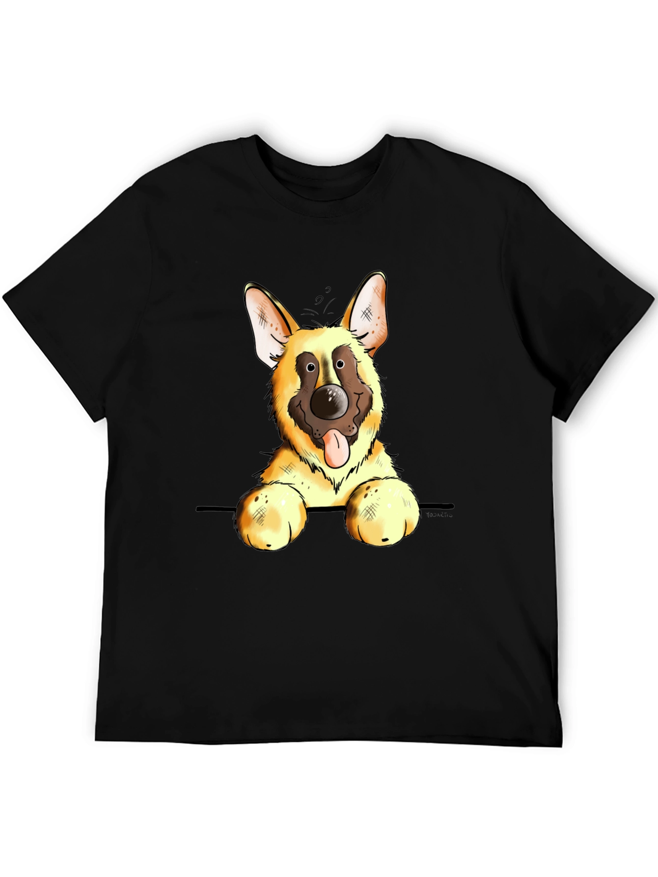 Cute German Shepherd Dog Graphic Tee