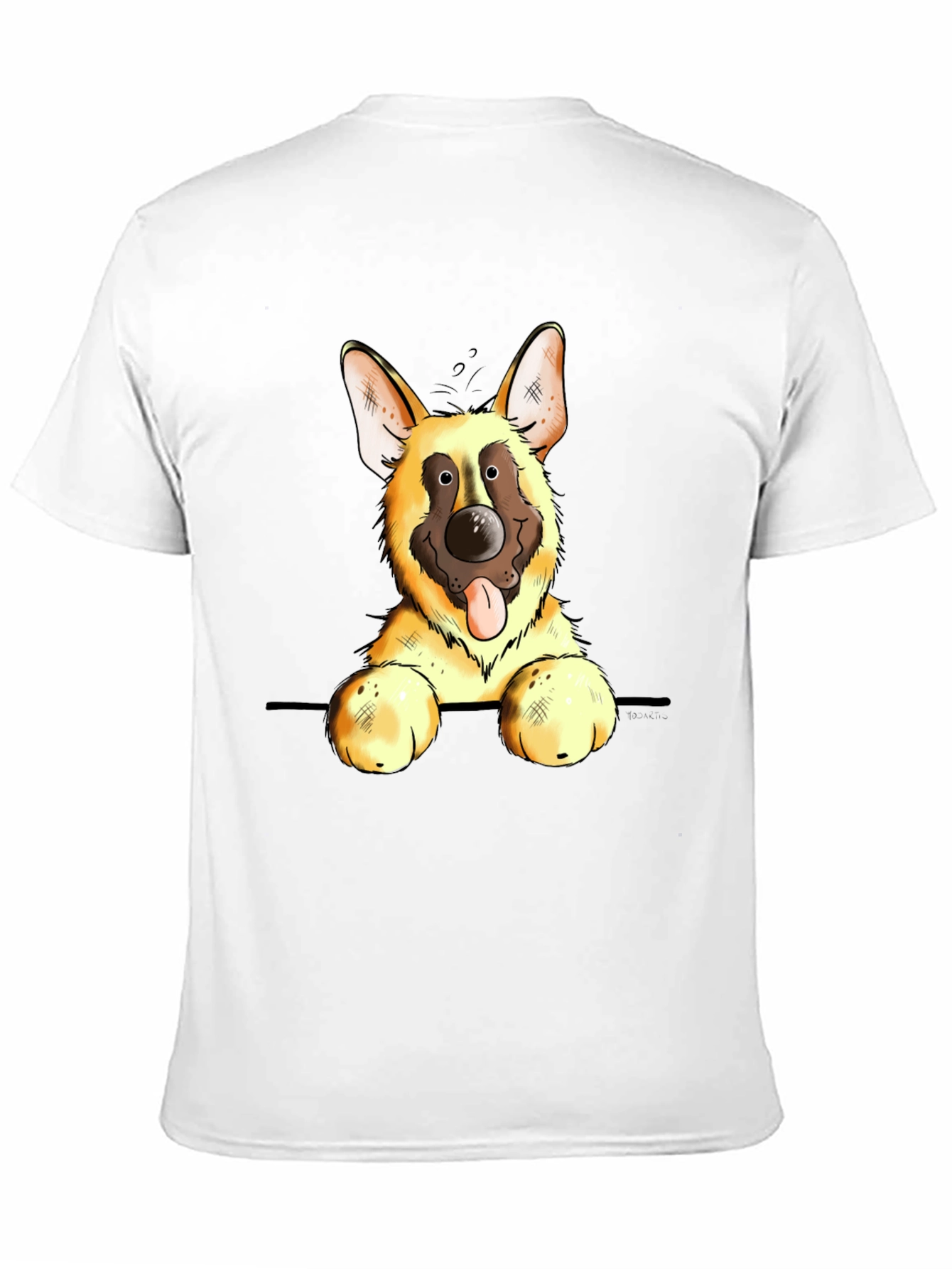 Cute German Shepherd Dog Graphic Tee