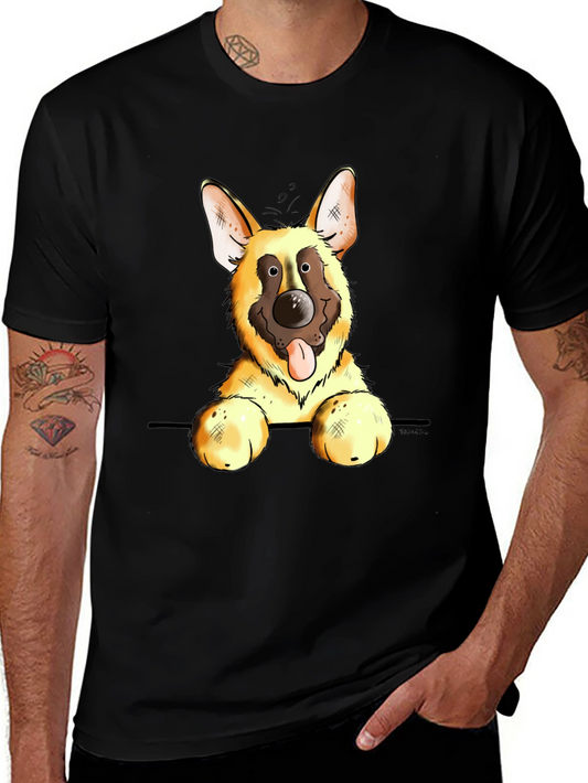 Cute German Shepherd Dog Graphic Tee