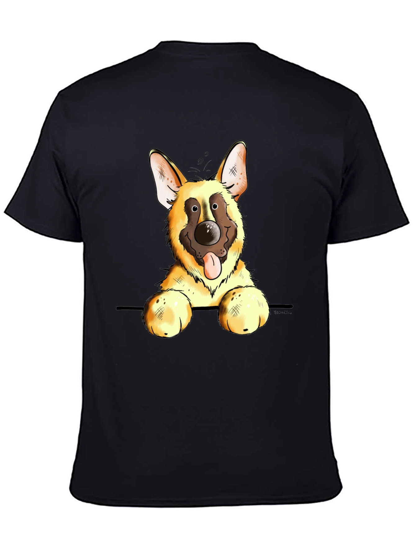 Cute German Shepherd Dog Graphic Tee