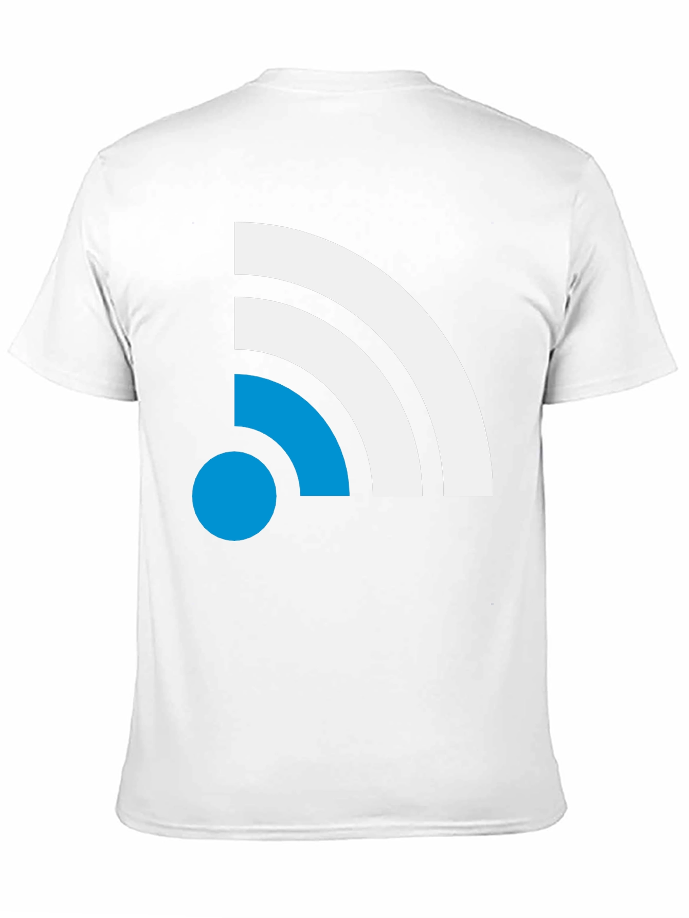 Modern Wi-Fi Signal T-Shirt - Black