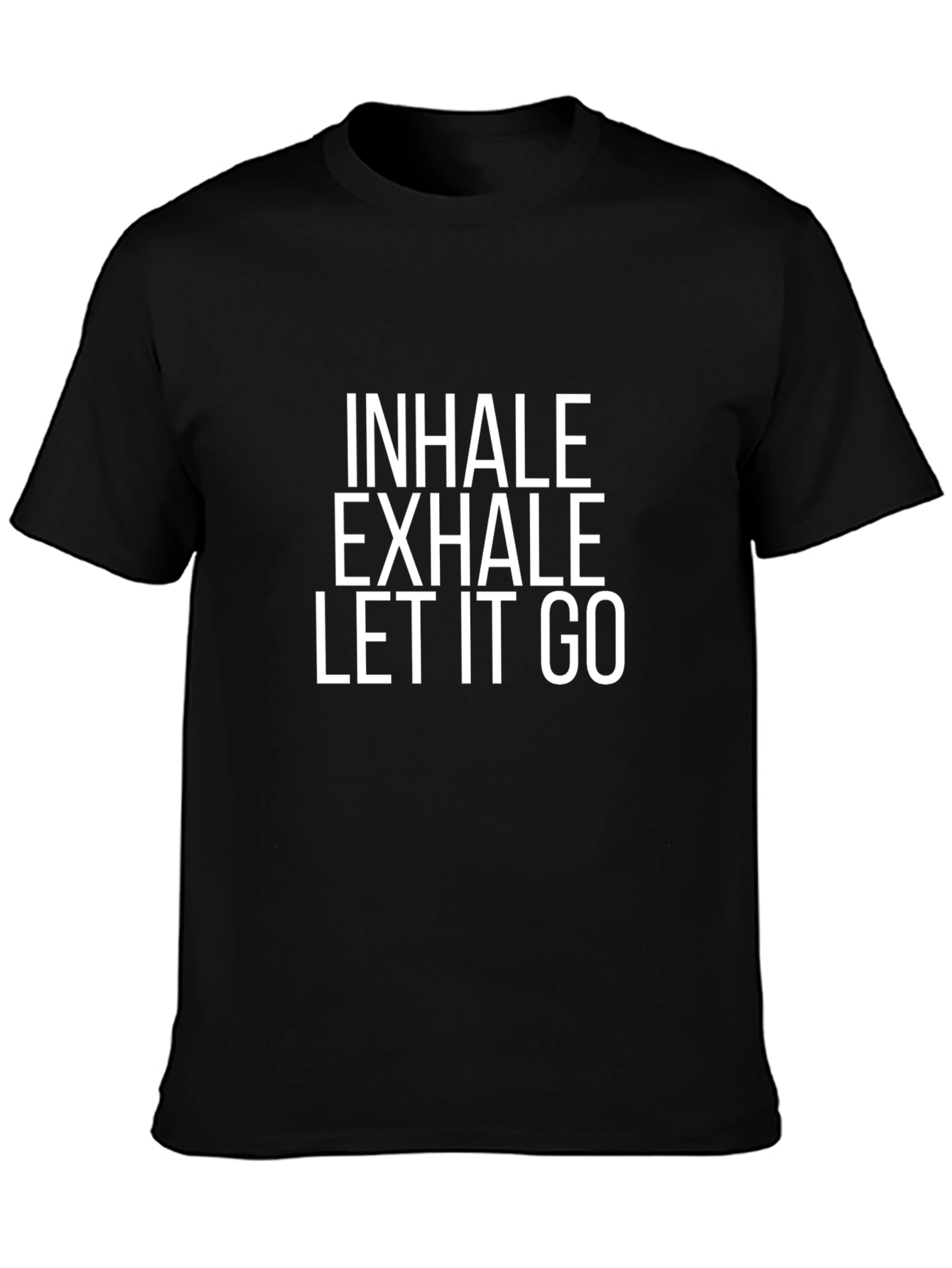 Inhale Exhale Let It Go Graphic Tee