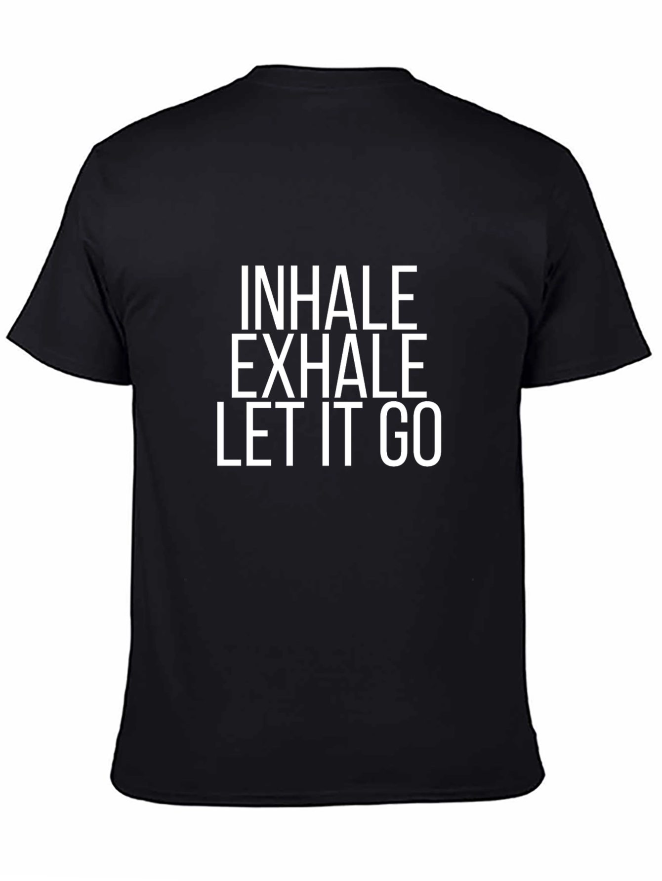Inhale Exhale Let It Go Graphic Tee