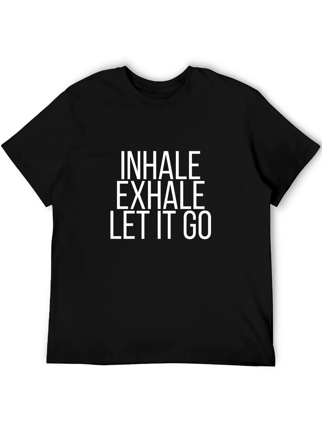 Inhale Exhale Let It Go Graphic Tee