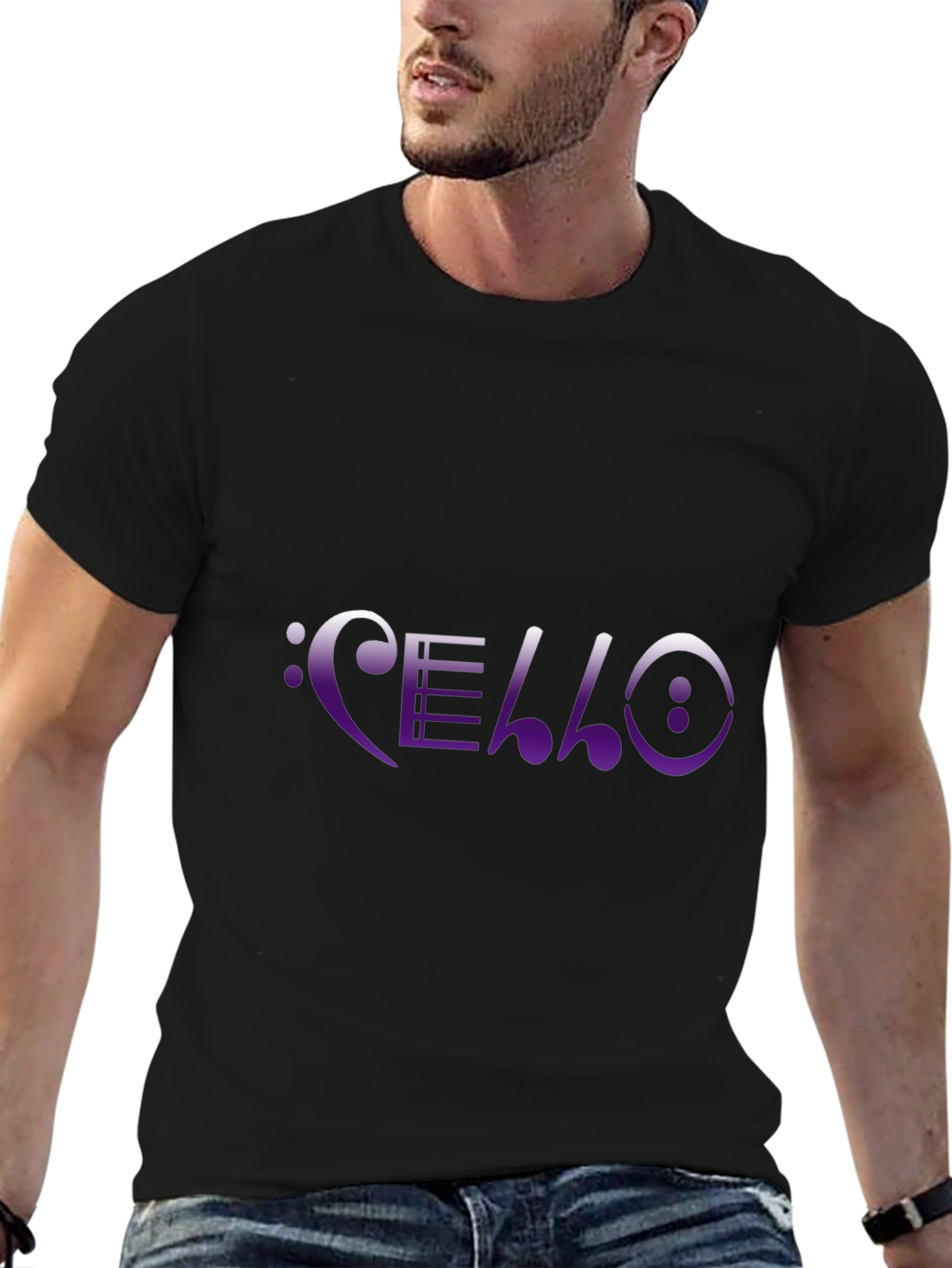 Cello Music T-Shirt - Instrument Inspired Design