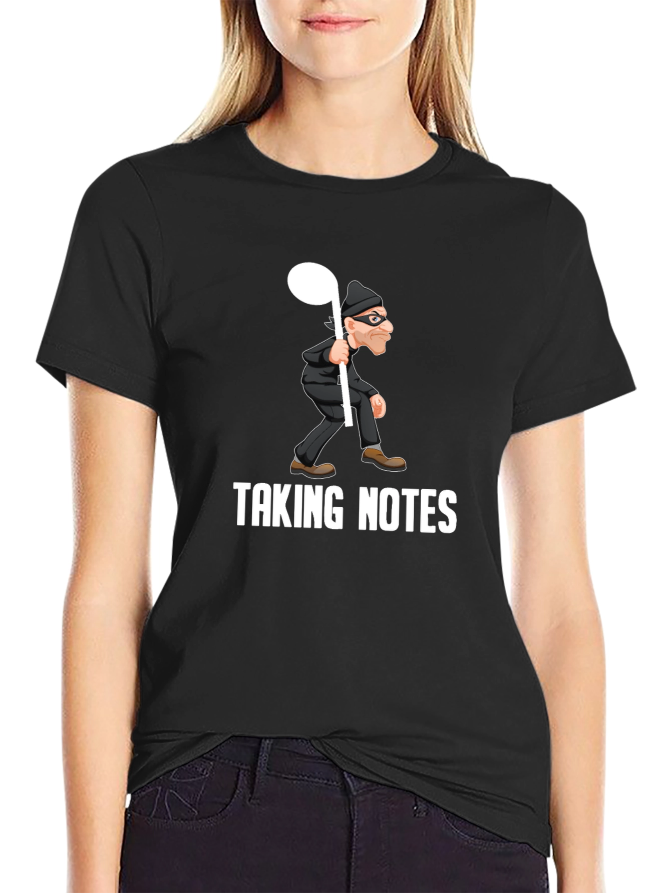 Taking Notes Graphic T-Shirt - Funny Music Lover Tee