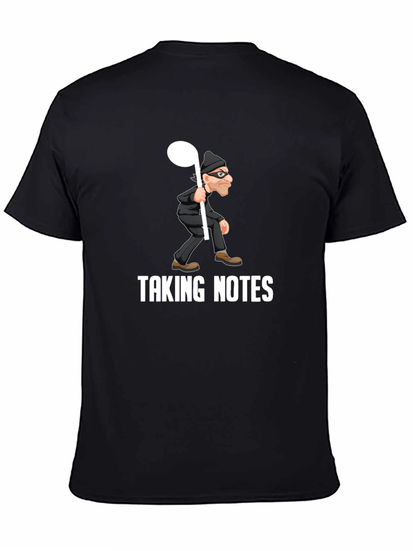 Taking Notes Graphic T-Shirt - Funny Music Lover Tee