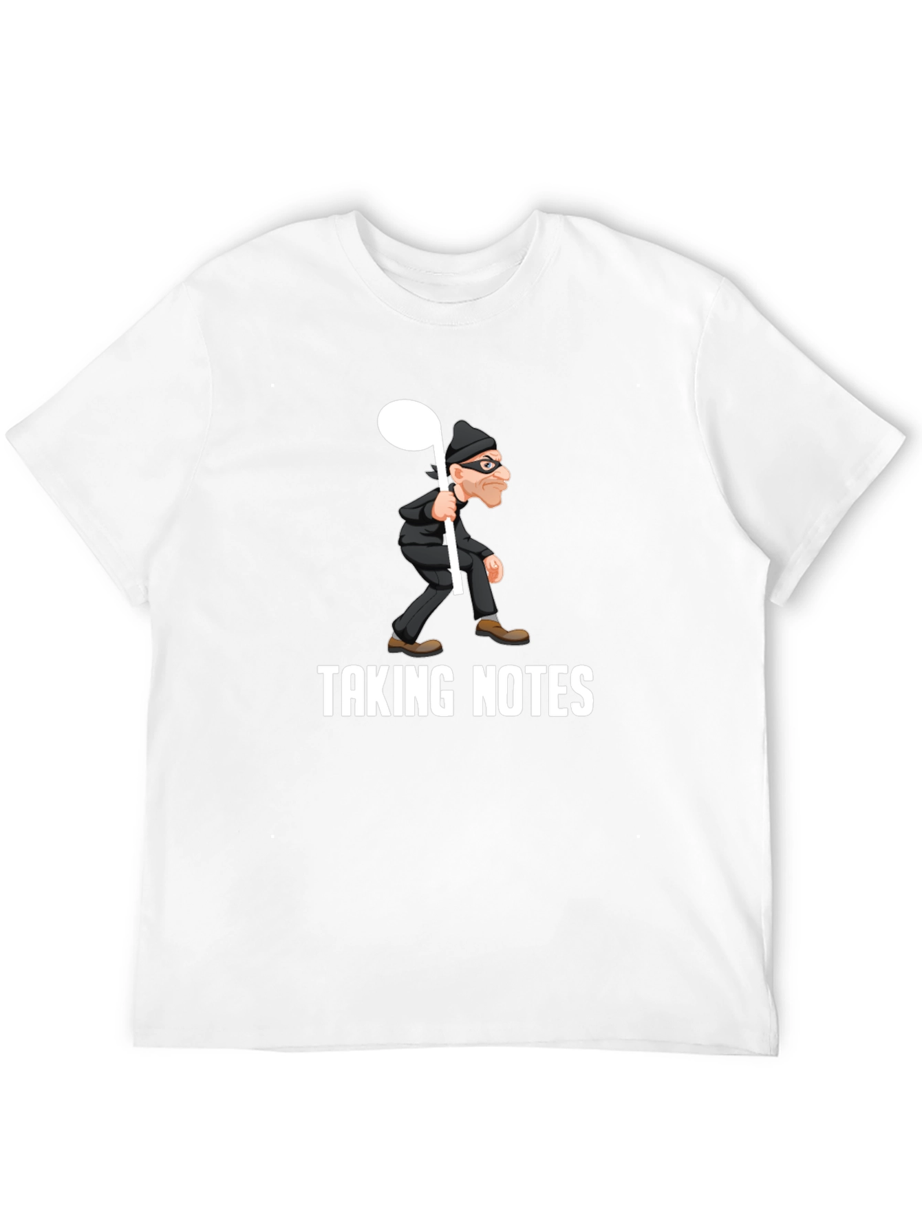 Taking Notes Graphic T-Shirt - Funny Music Lover Tee