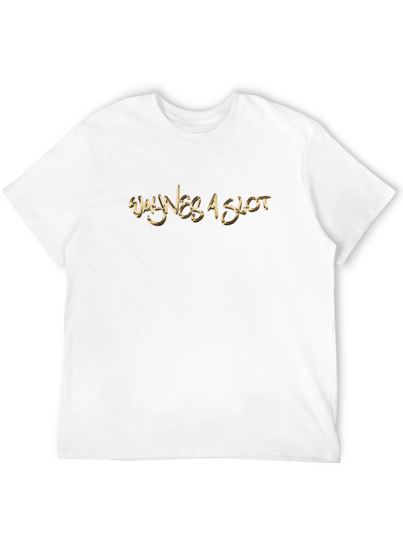 Waynes A Slot Black Graphic Tee