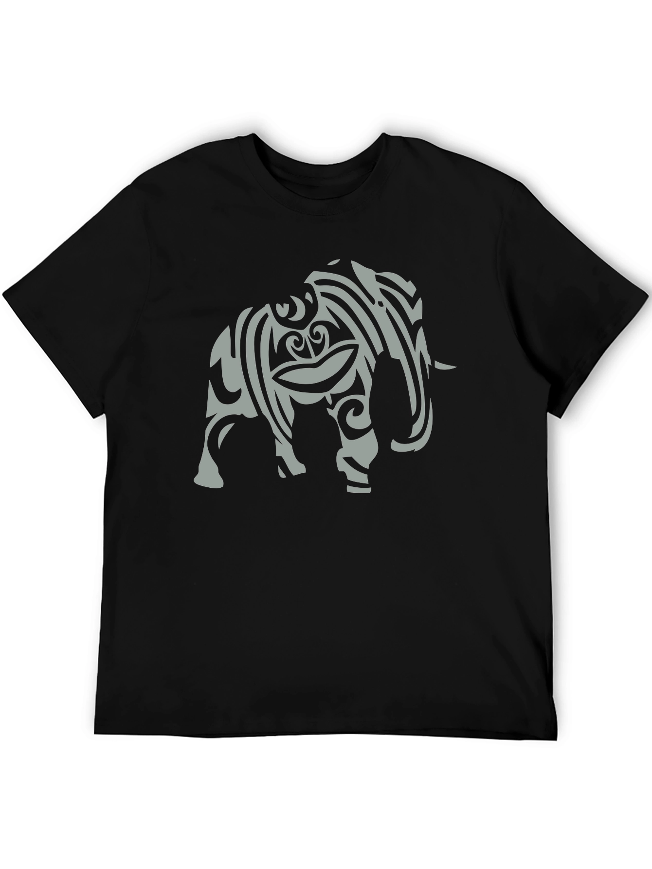 Tribal Elephant Graphic T-Shirt