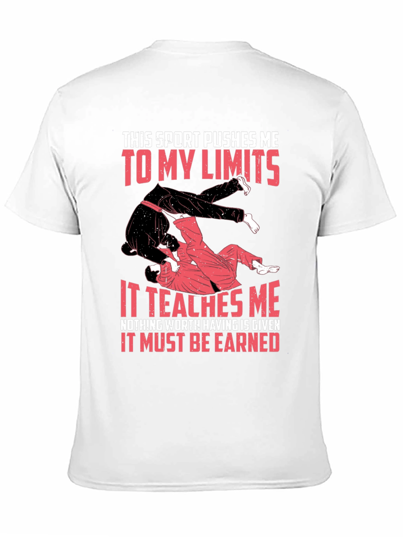 Martial Arts Graphic T-Shirt: Limits & Lessons