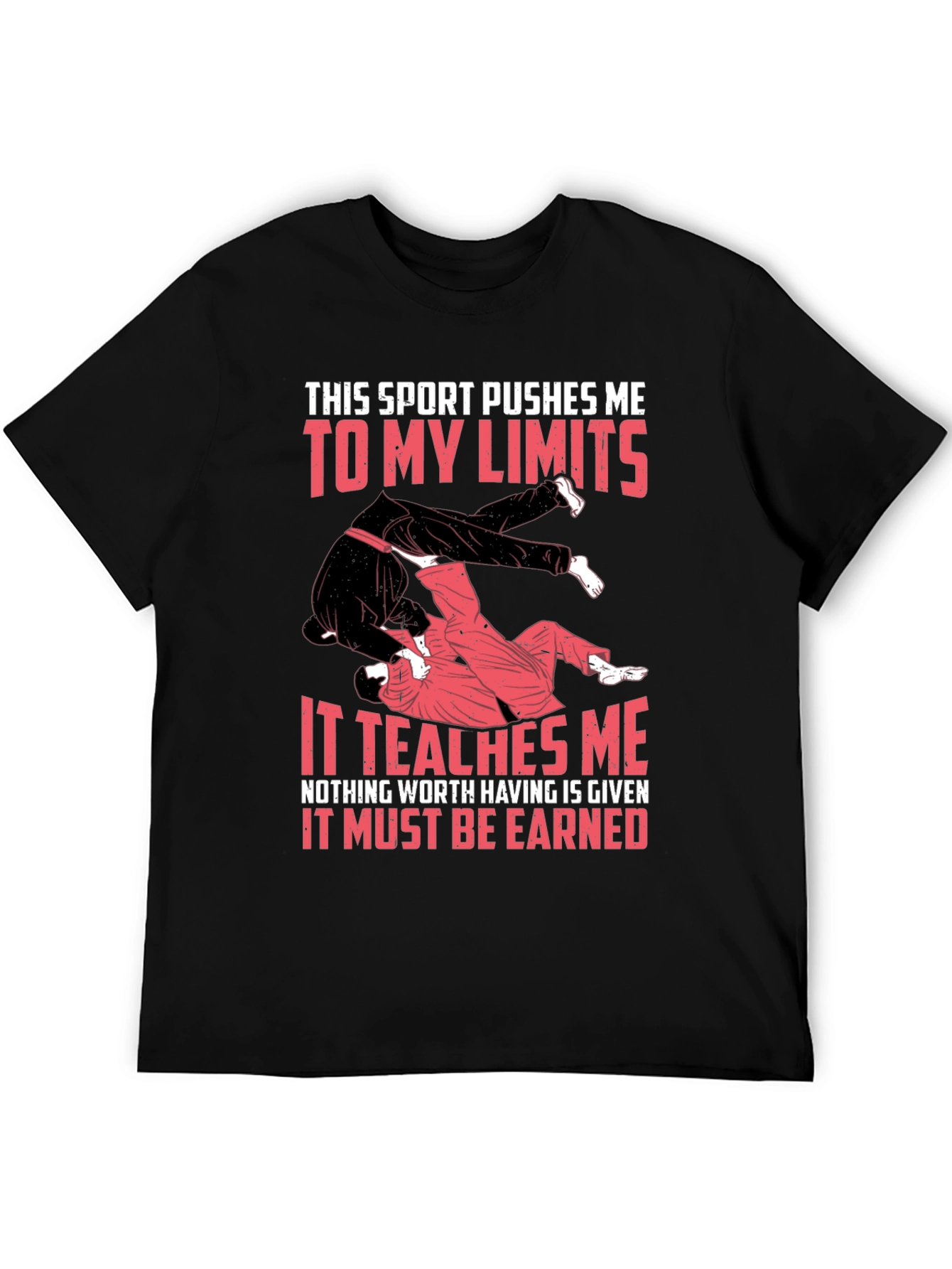 Martial Arts Graphic T-Shirt: Limits & Lessons
