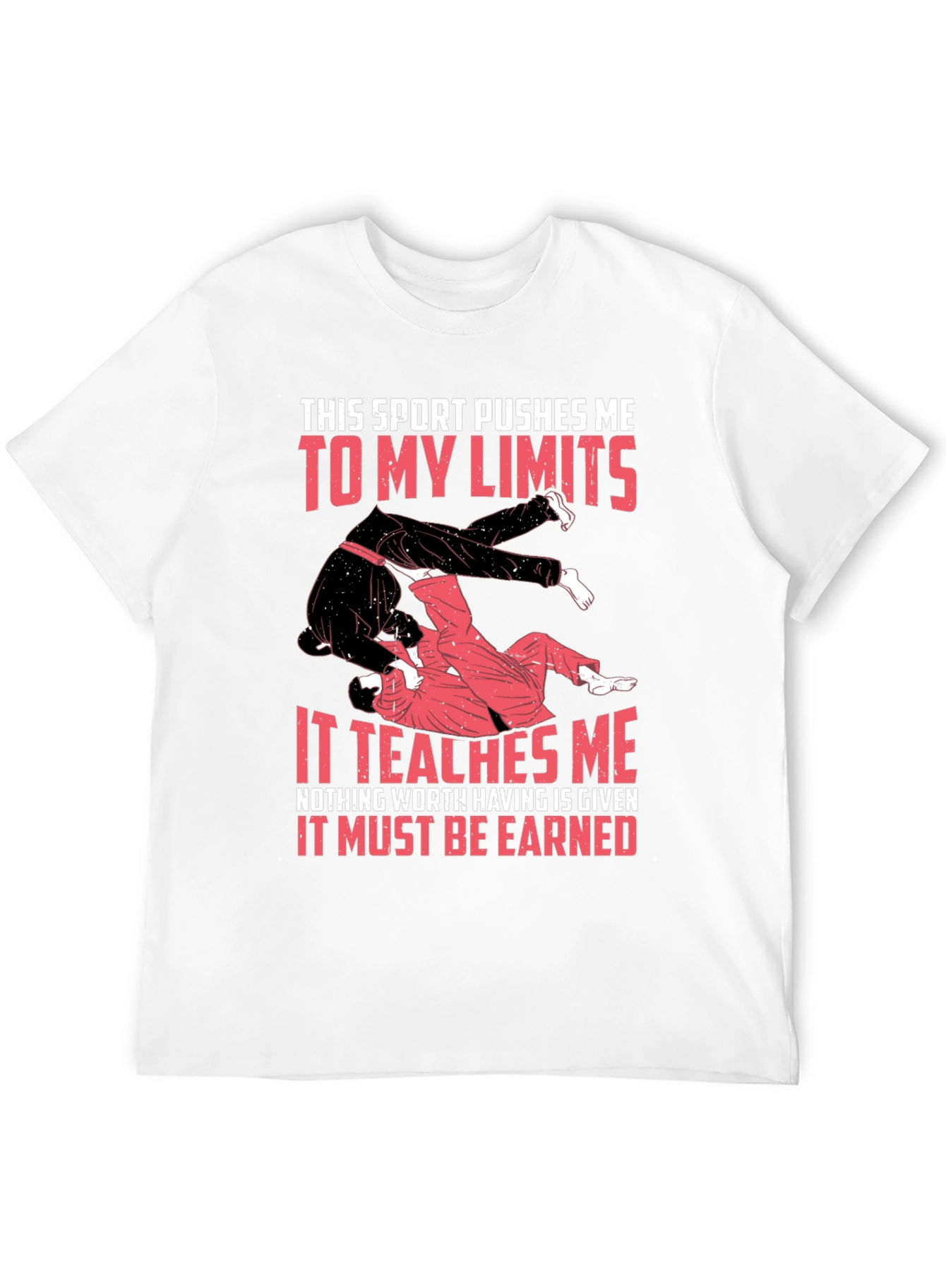 Martial Arts Graphic T-Shirt: Limits & Lessons