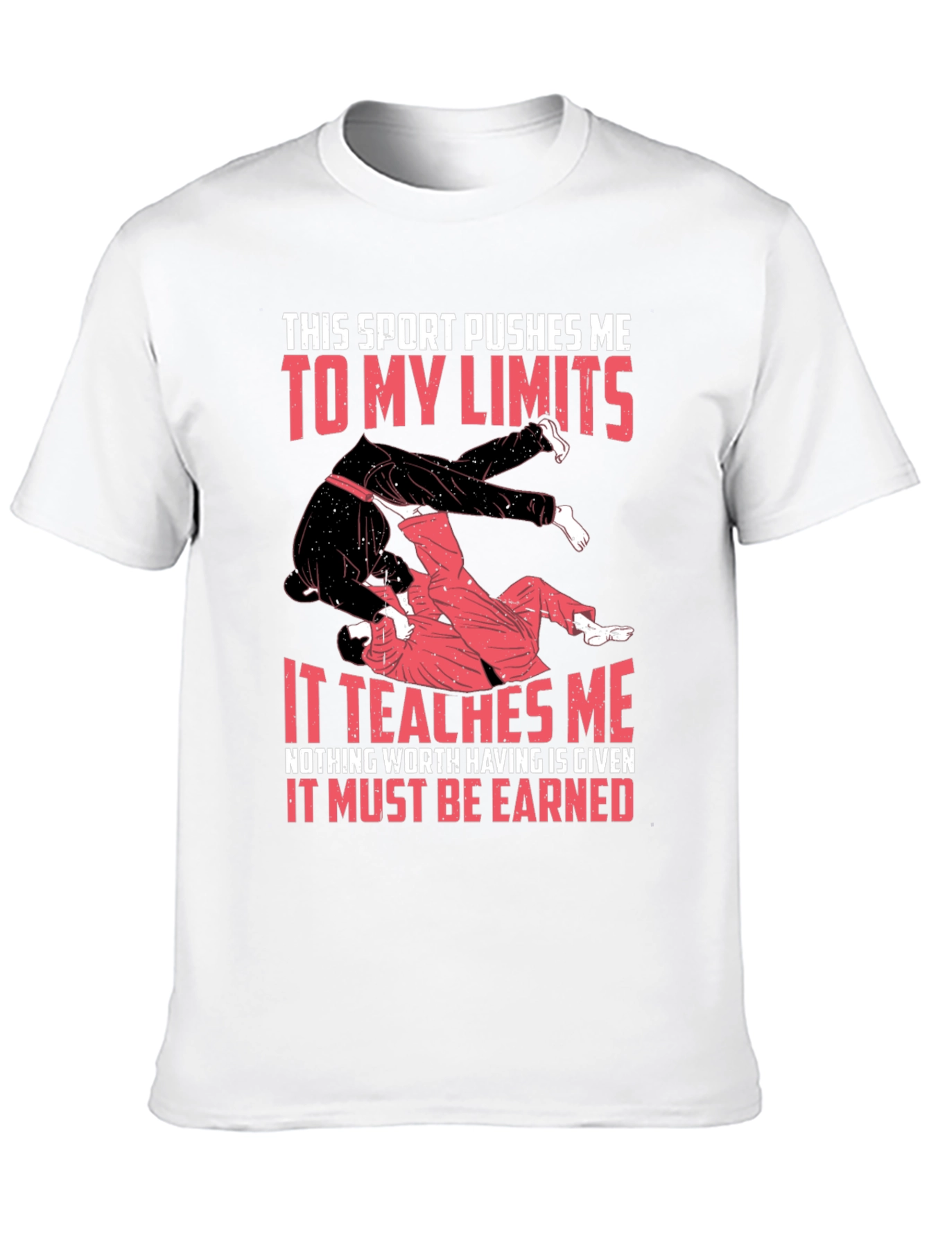 Martial Arts Graphic T-Shirt: Limits & Lessons
