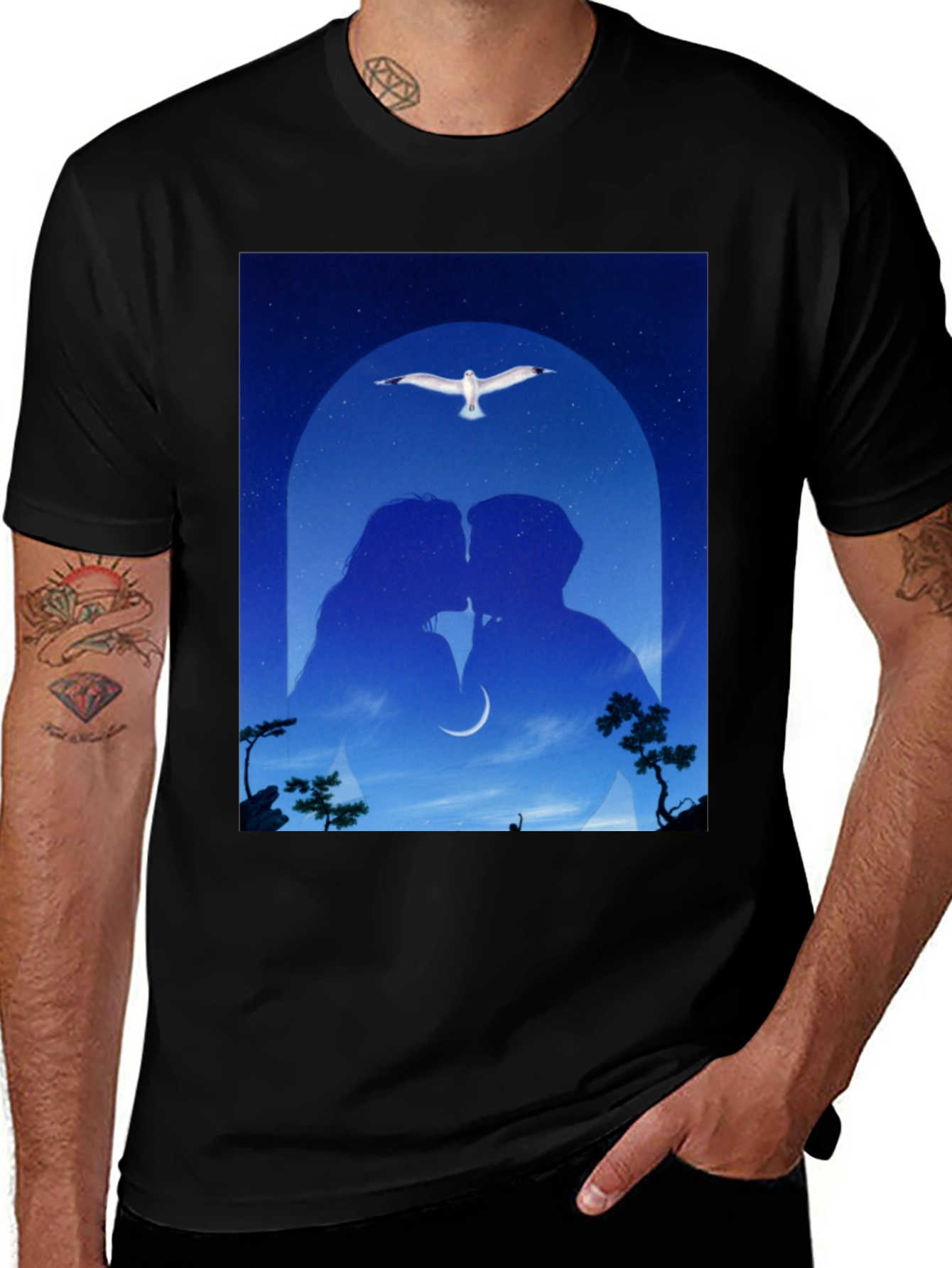 Romantic Silhouette T-Shirt