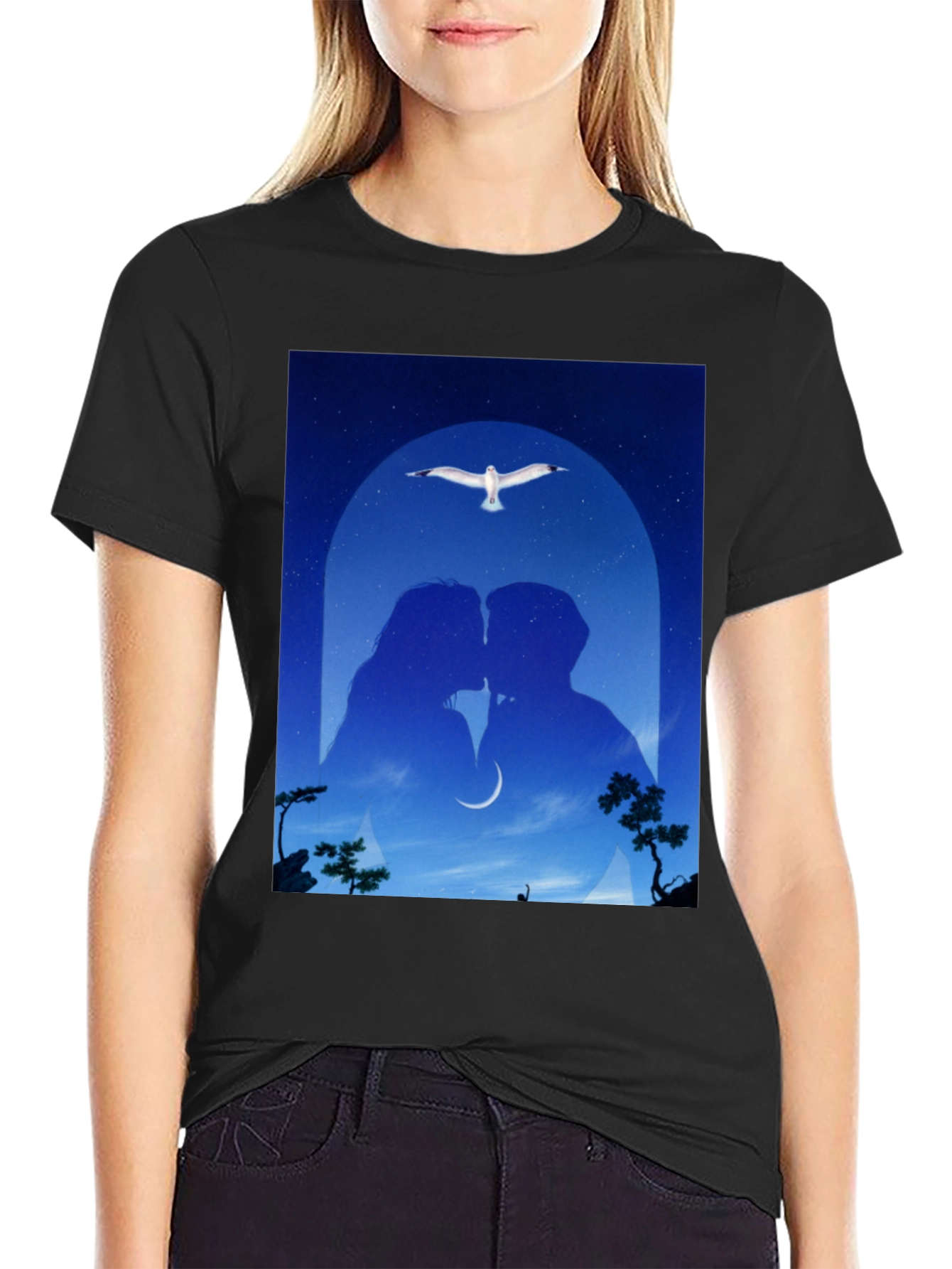 Romantic Silhouette T-Shirt