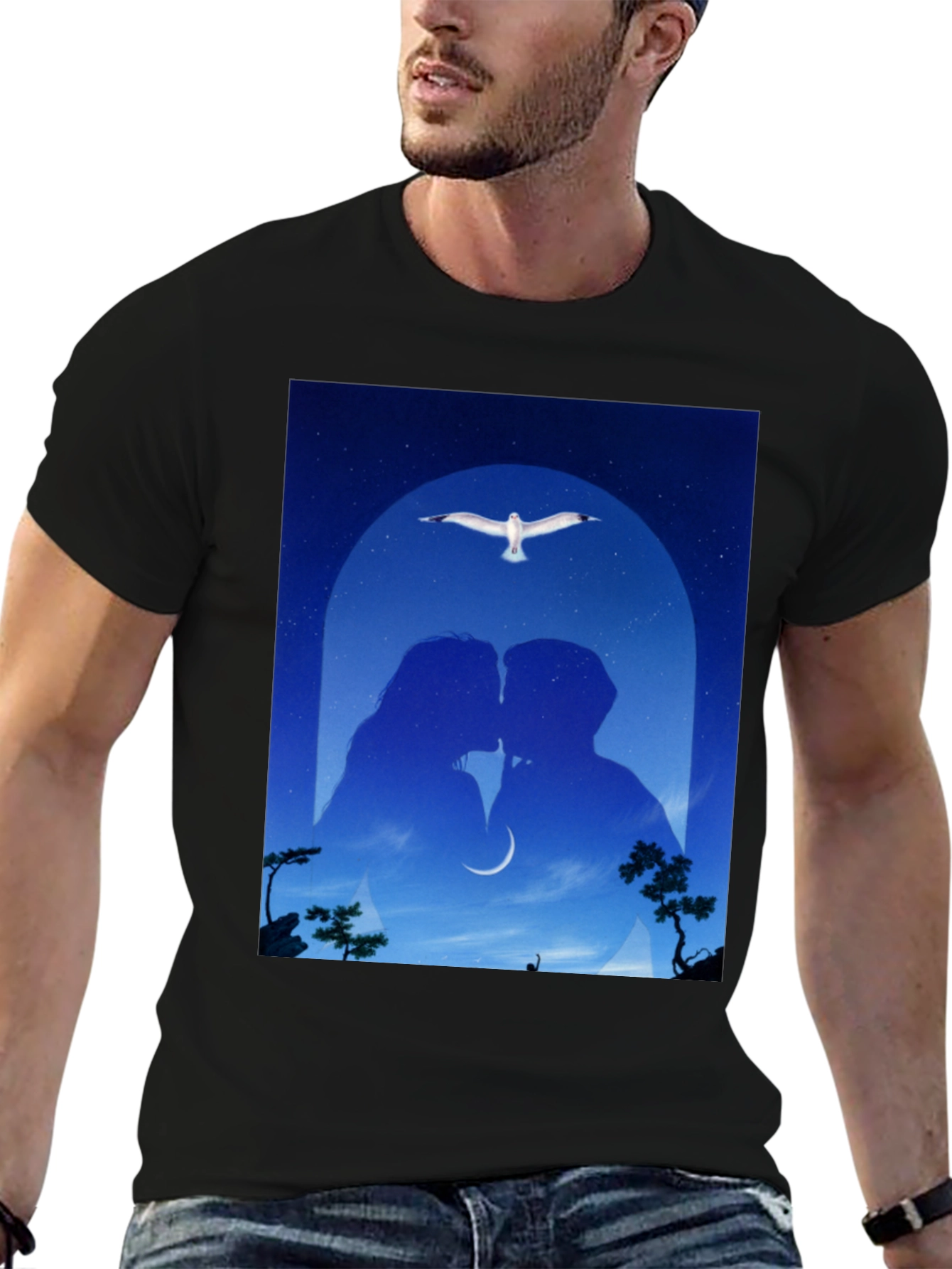 Romantic Silhouette T-Shirt