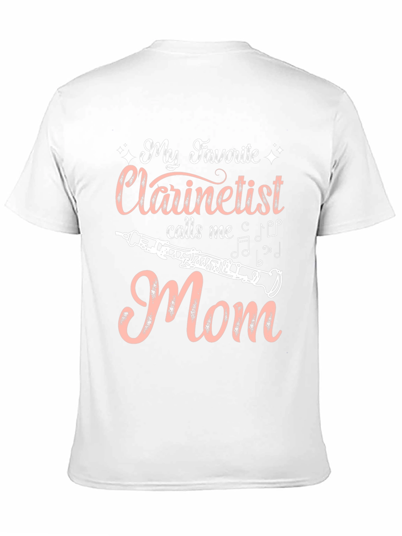 Clarinetist Mom T-Shirt - Music Lover Gift