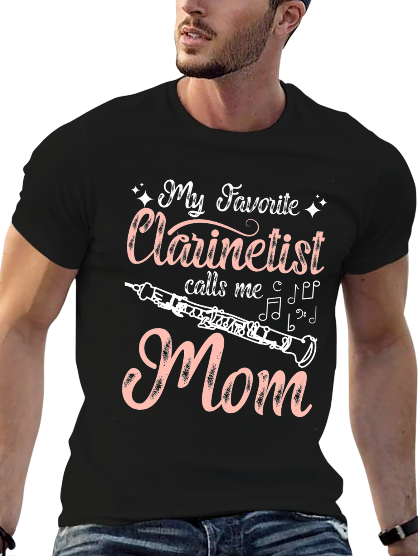 Clarinetist Mom T-Shirt - Music Lover Gift
