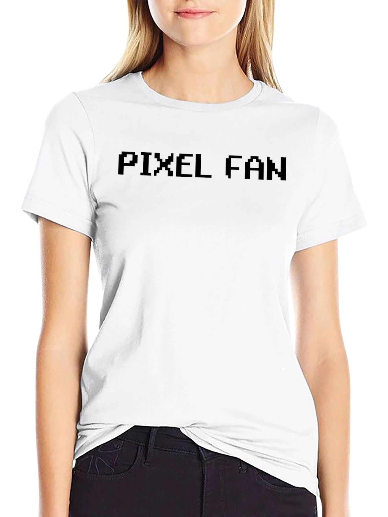 Pixel Fan Black T-Shirt - Gamer Style