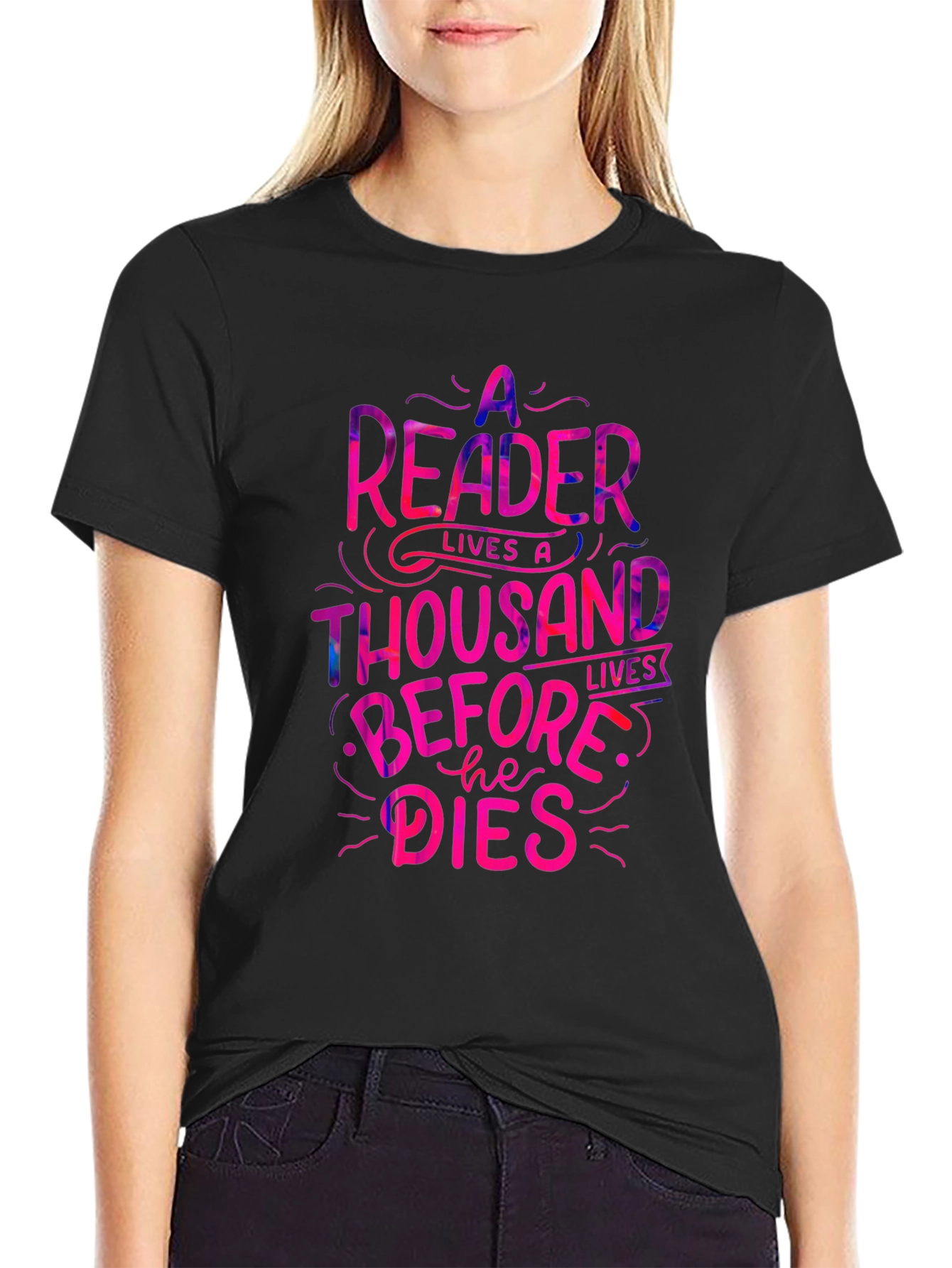 Reader Lives a Thousand Lives T-Shirt