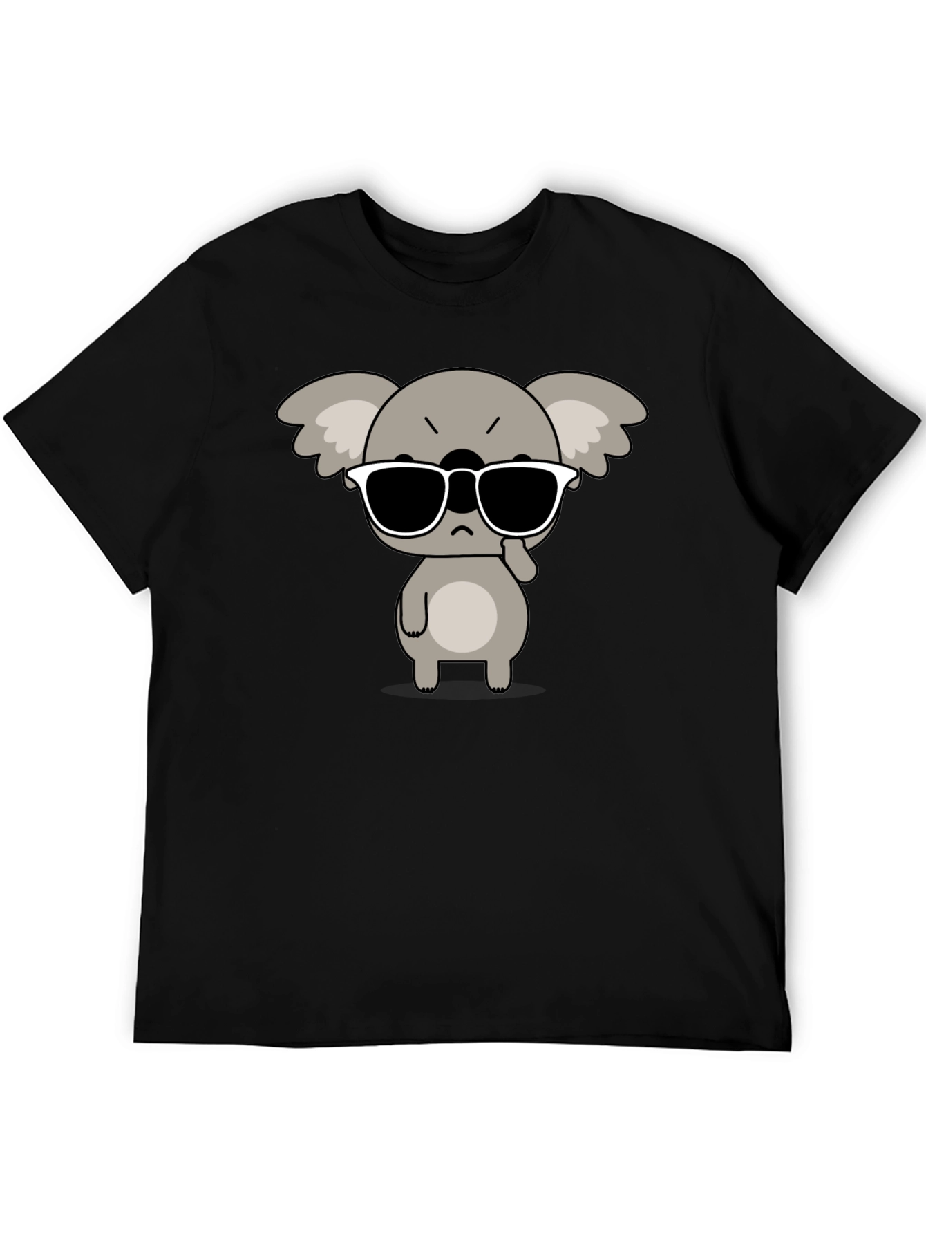 Cool Koala Tee - Mens Black Graphic T-Shirt