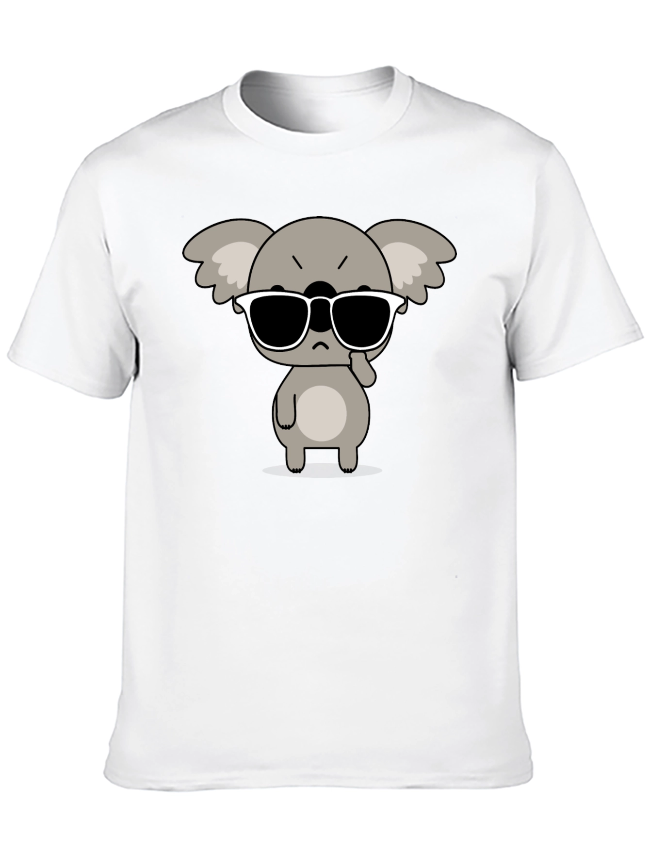 Cool Koala Tee - Mens Black Graphic T-Shirt