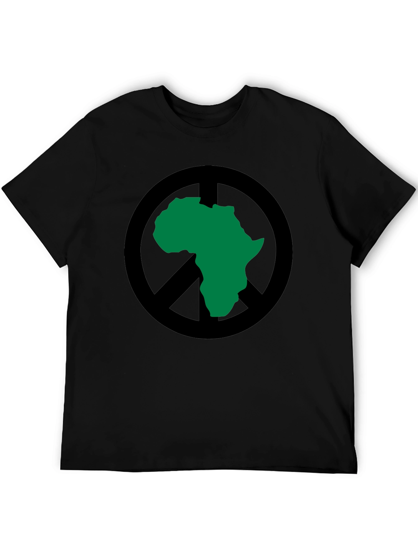 Africa Peace Sign Graphic Tee