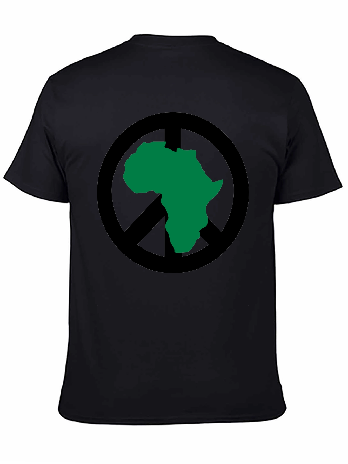 Africa Peace Sign Graphic Tee
