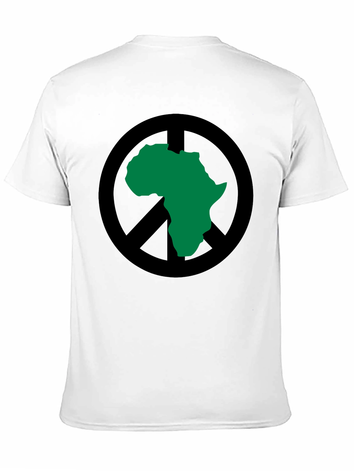 Africa Peace Sign Graphic Tee