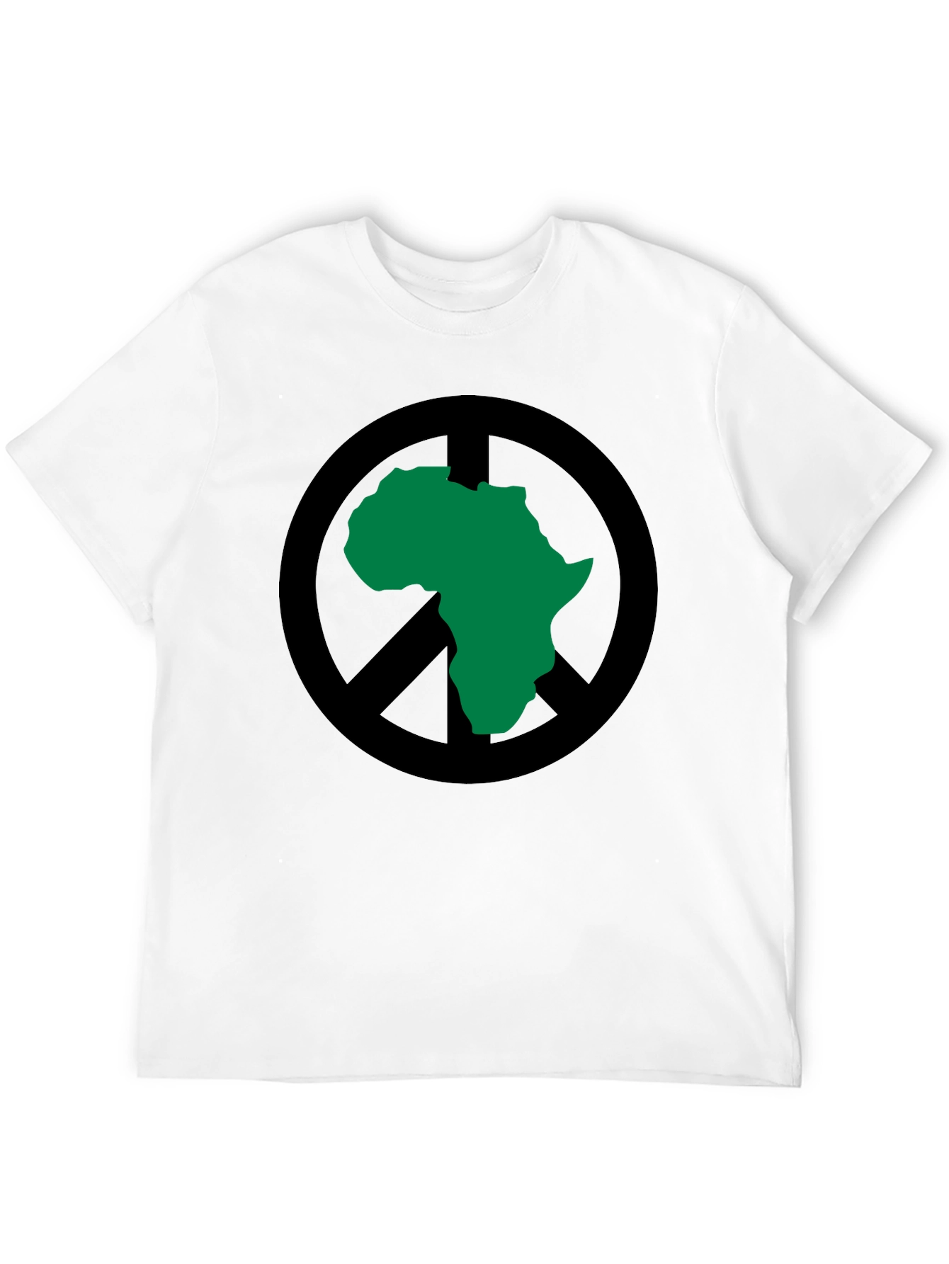 Africa Peace Sign Graphic Tee