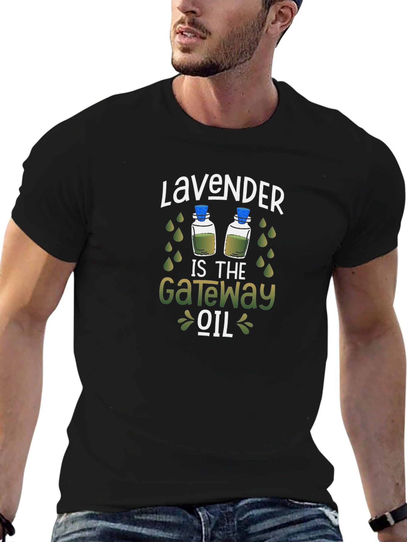 Lavender Gateway Oil T-Shirt - Essential Oil Lover Tee