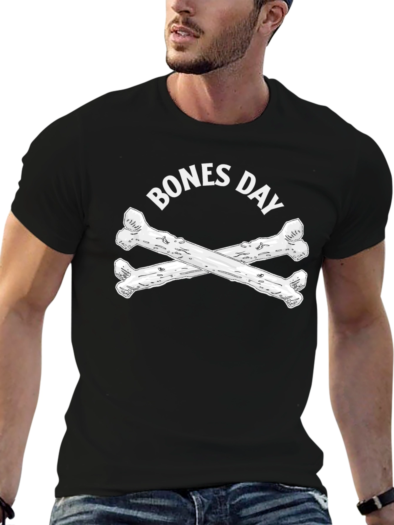 Bones Day T-Shirt - Funny Skeleton Graphic Tee