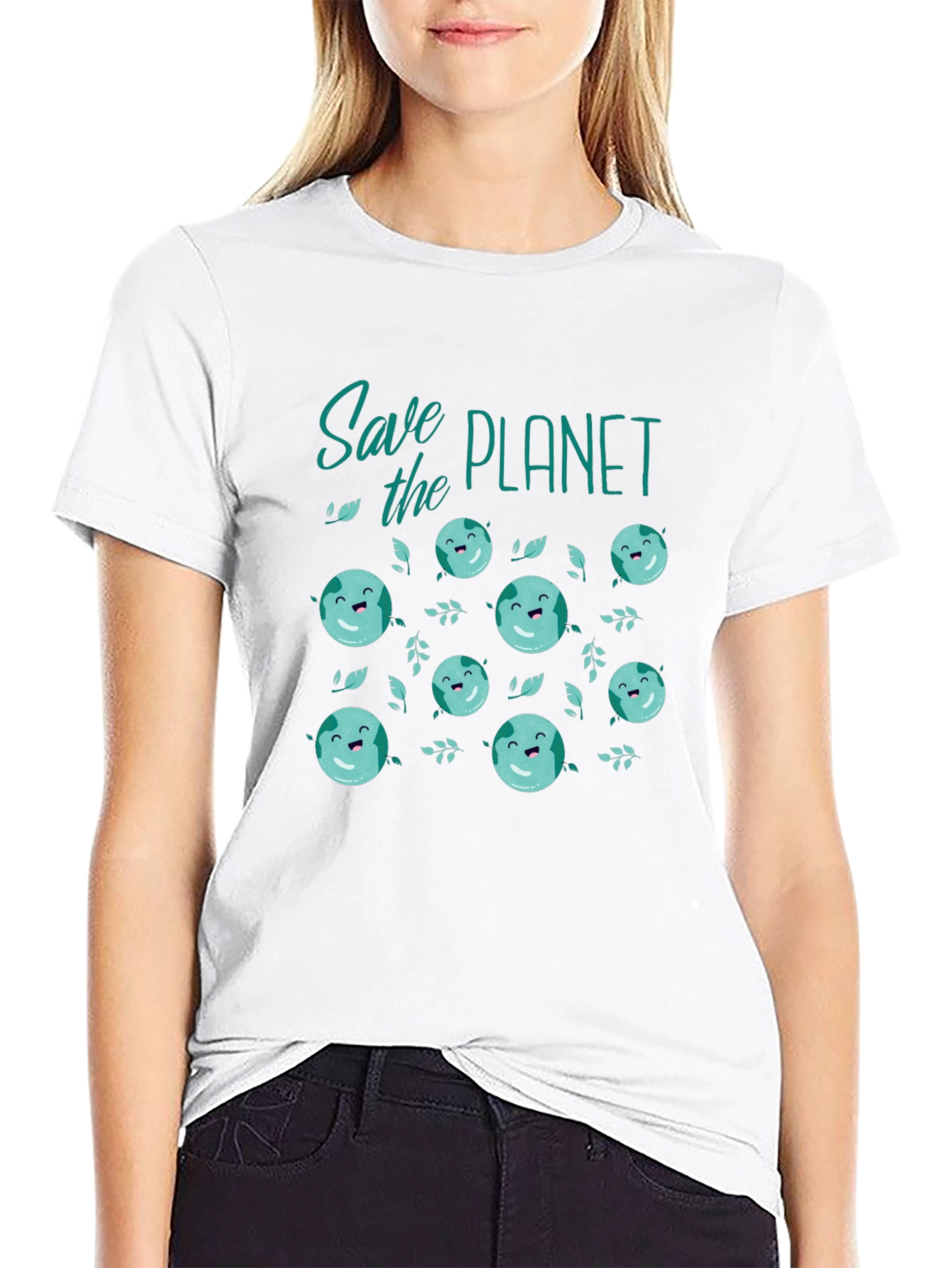 Save the Planet Earth Graphic T-Shirt