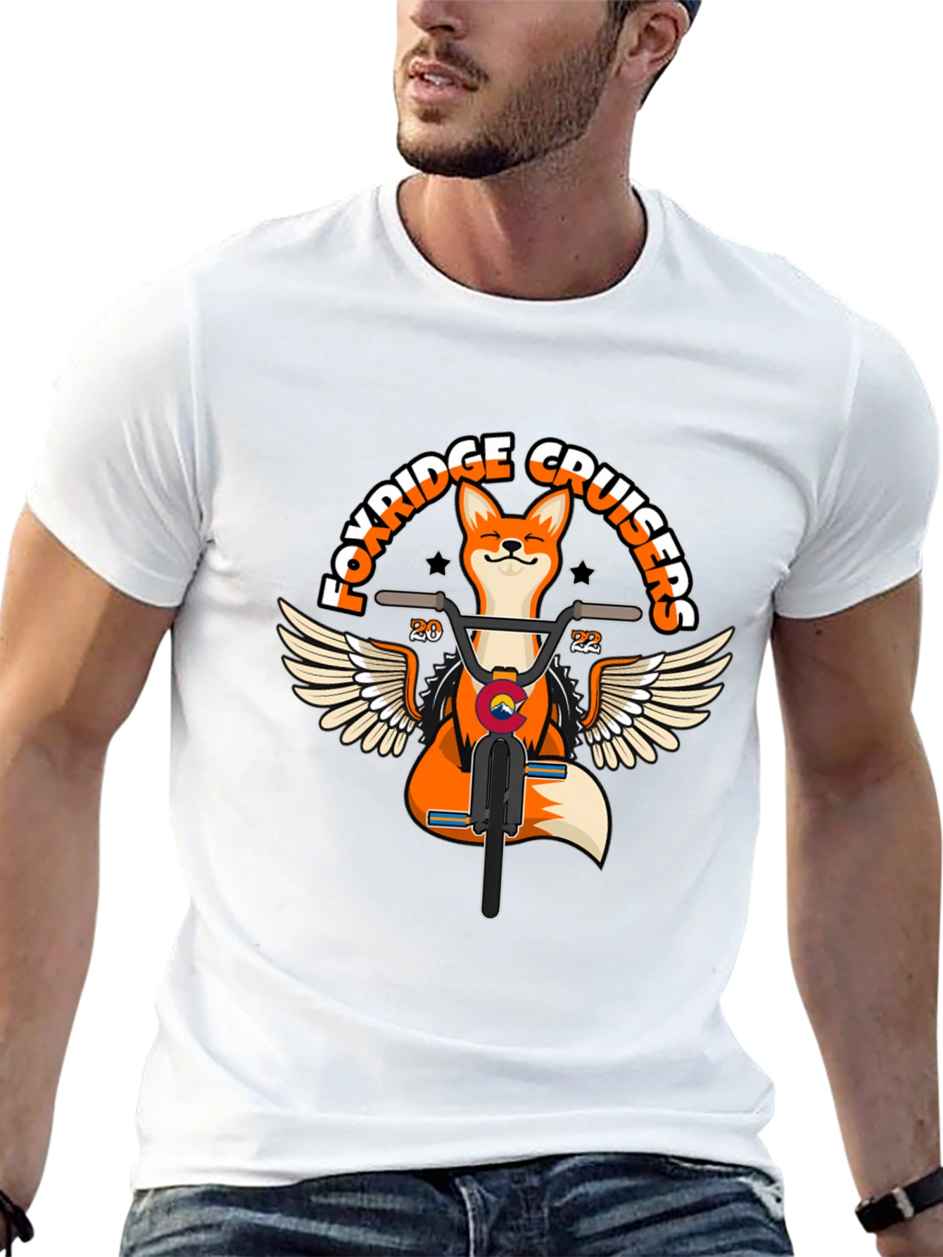 Foxridge Cruisers Black Graphic T-Shirt