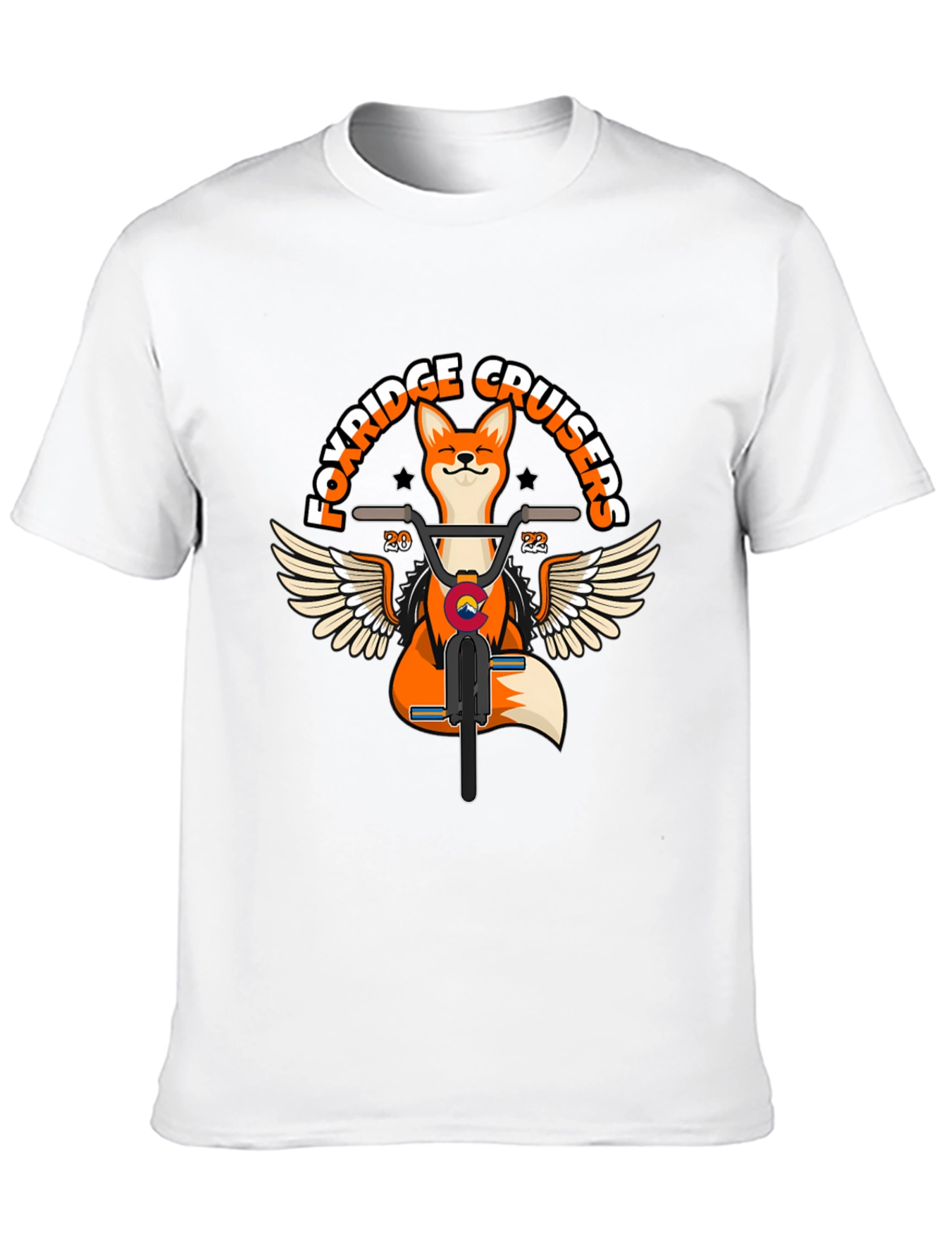 Foxridge Cruisers Black Graphic T-Shirt