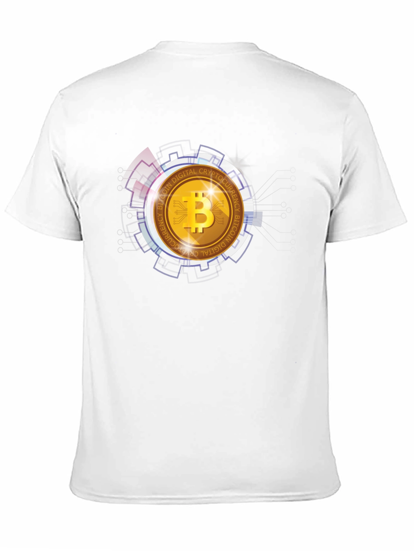 Bitcoin Crypto Graphic Tee - Digital Currency T-Shirt