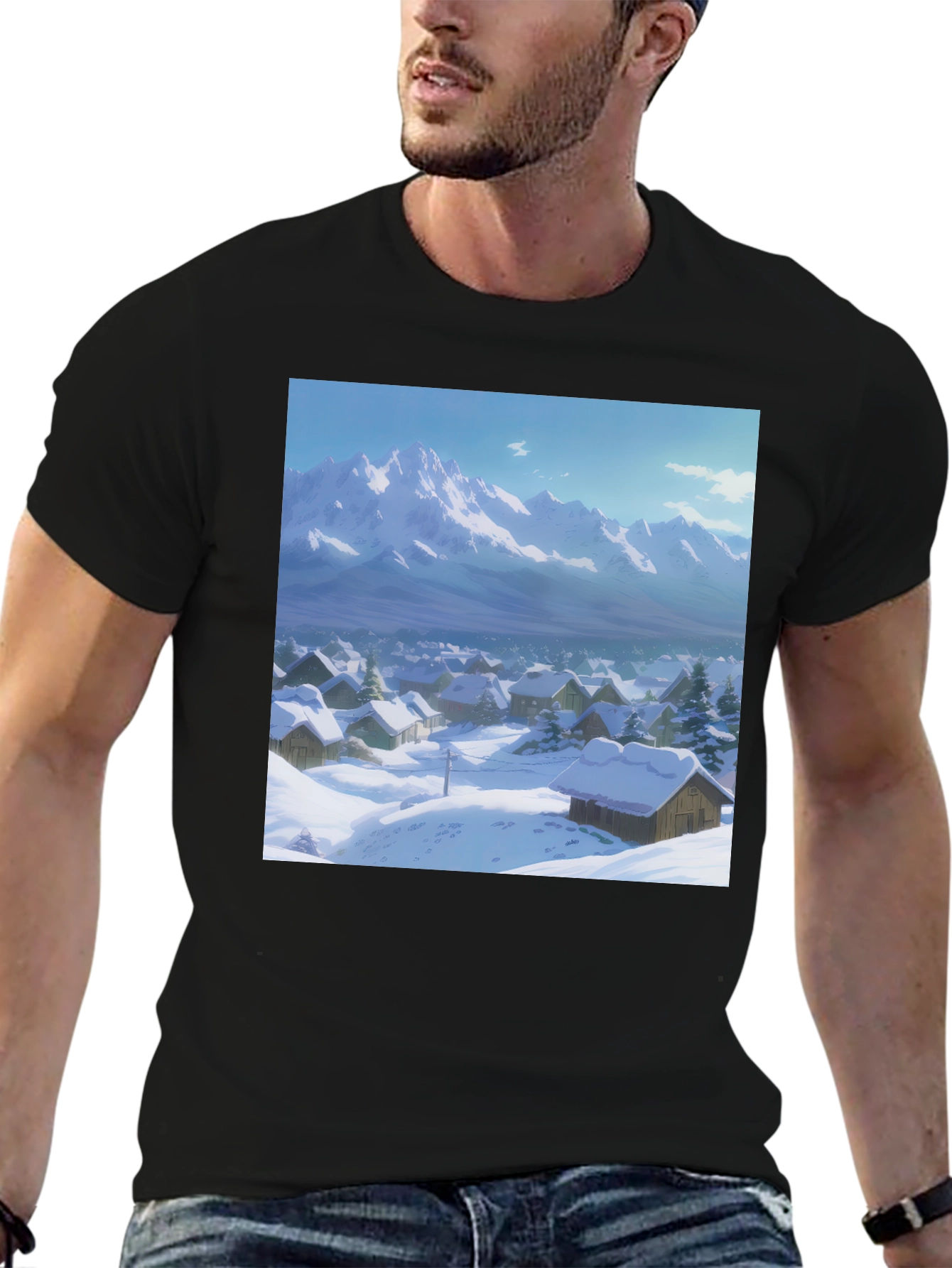 Winter Village Graphic Tee