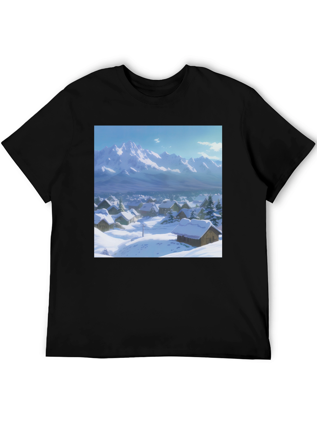 Winter Village Graphic Tee