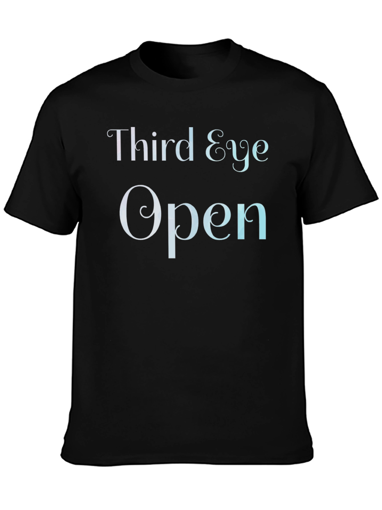 Third Eye Open Black Graphic T-Shirt