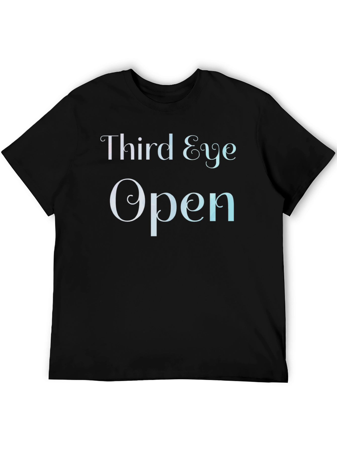 Third Eye Open Black Graphic T-Shirt