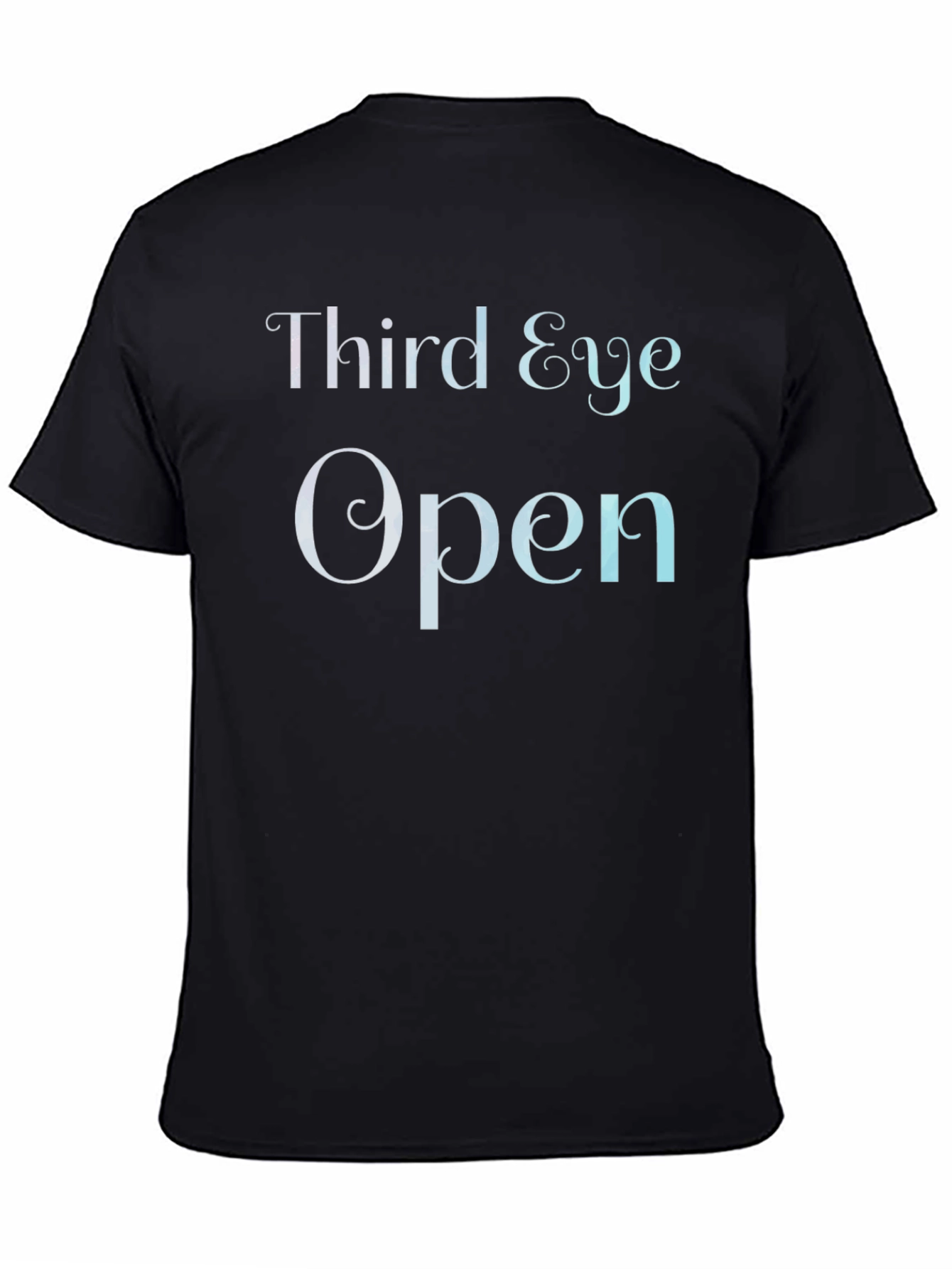 Third Eye Open Black Graphic T-Shirt