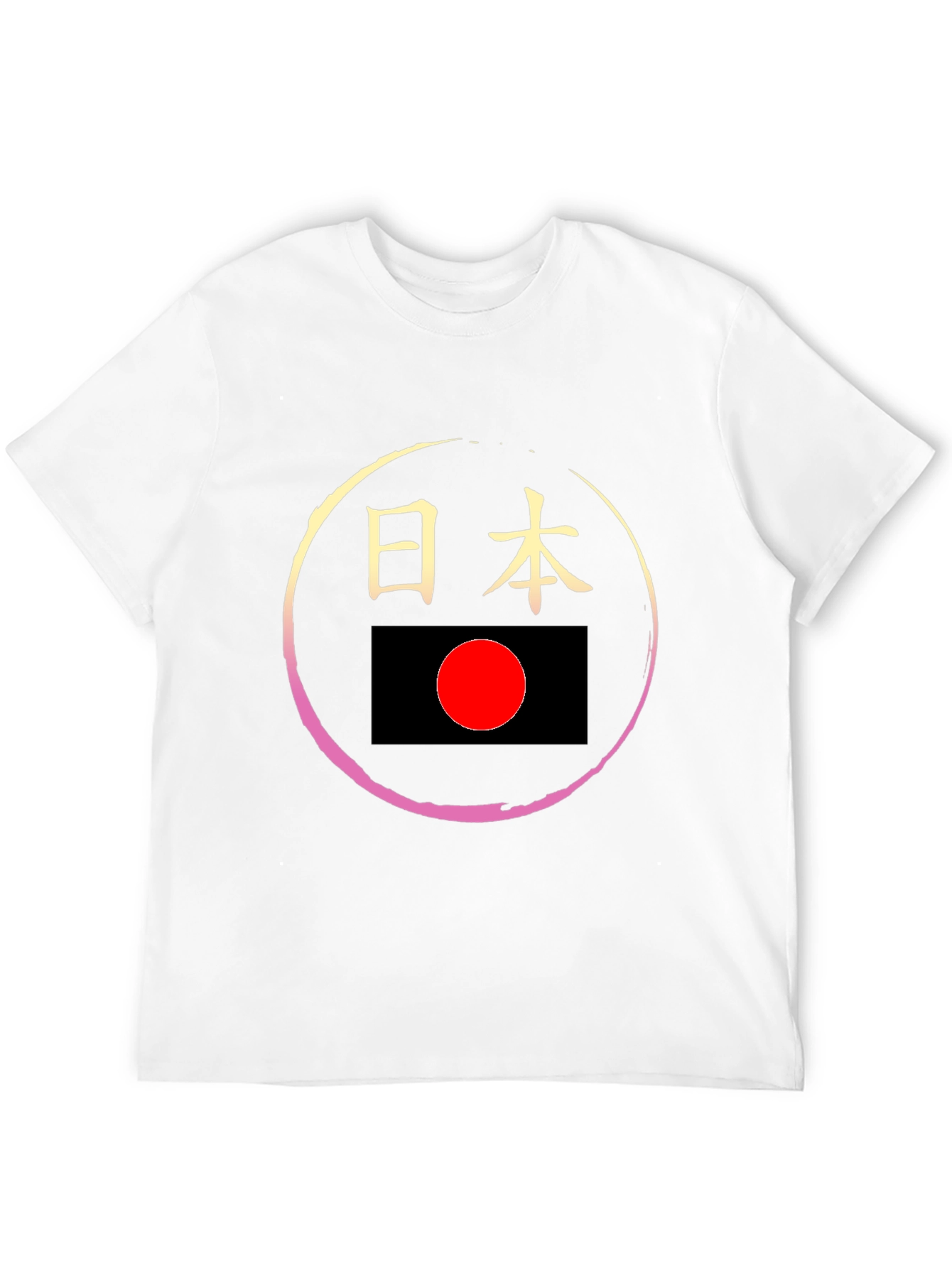 Japan Flag Inspired Graphic Tee