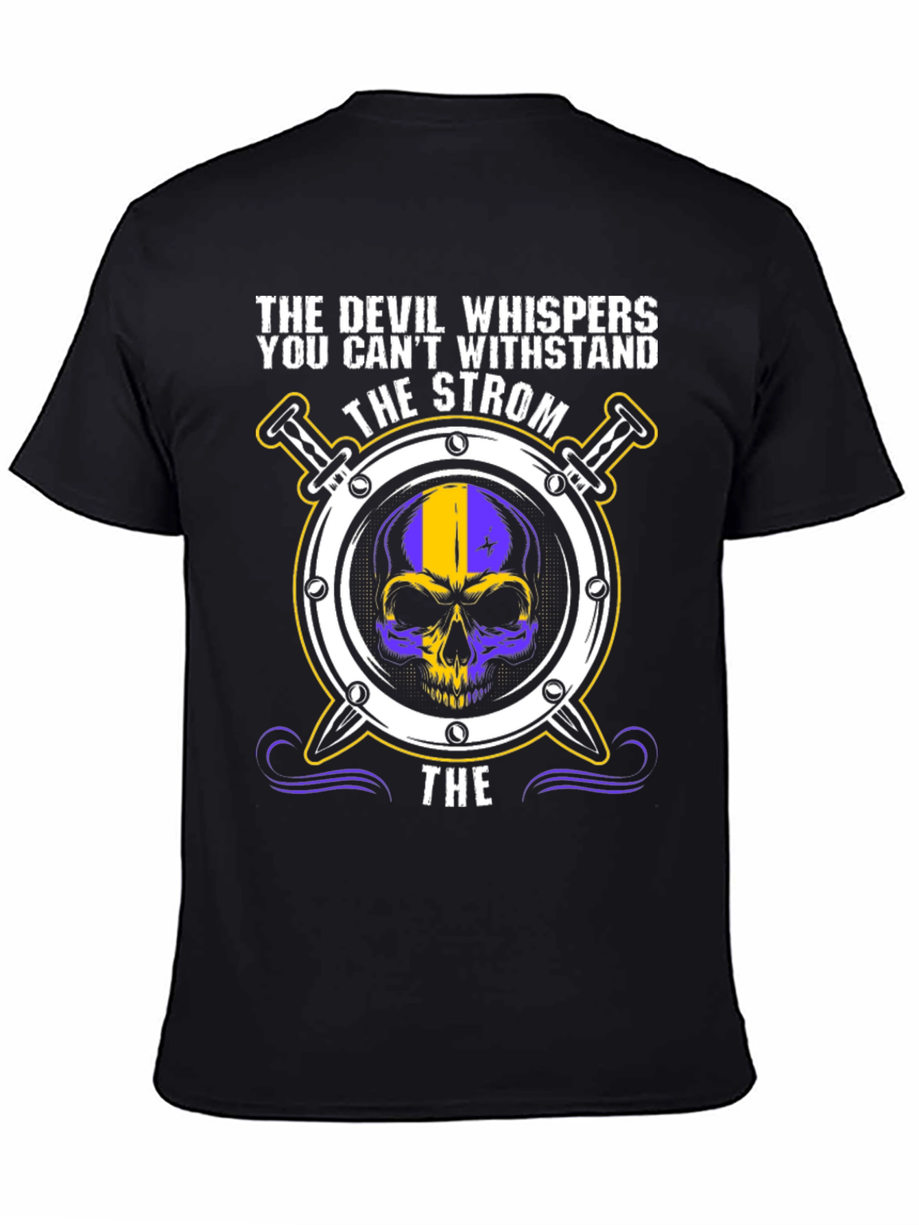 The Strom Viking Skull T-Shirt