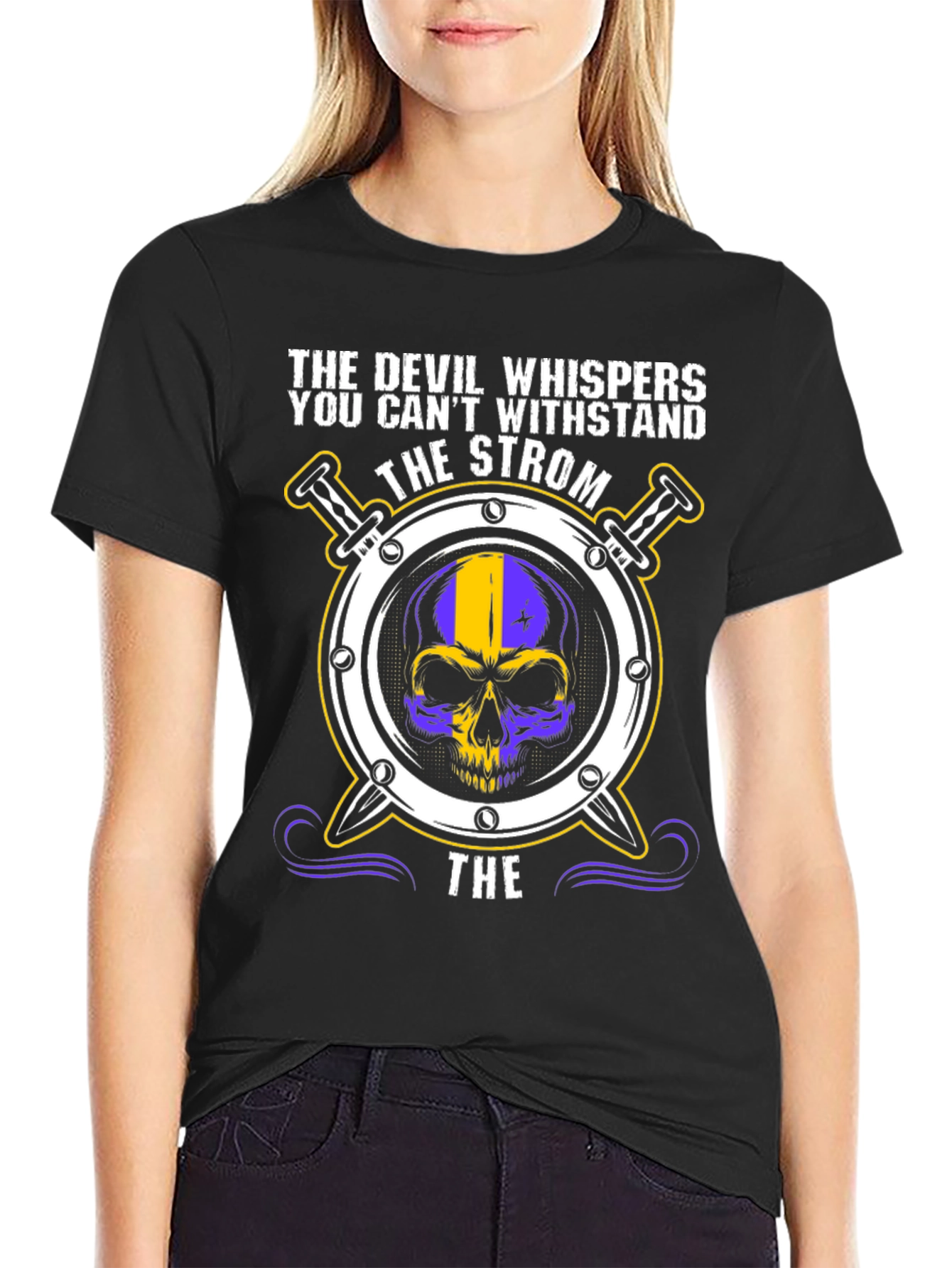 The Strom Viking Skull T-Shirt