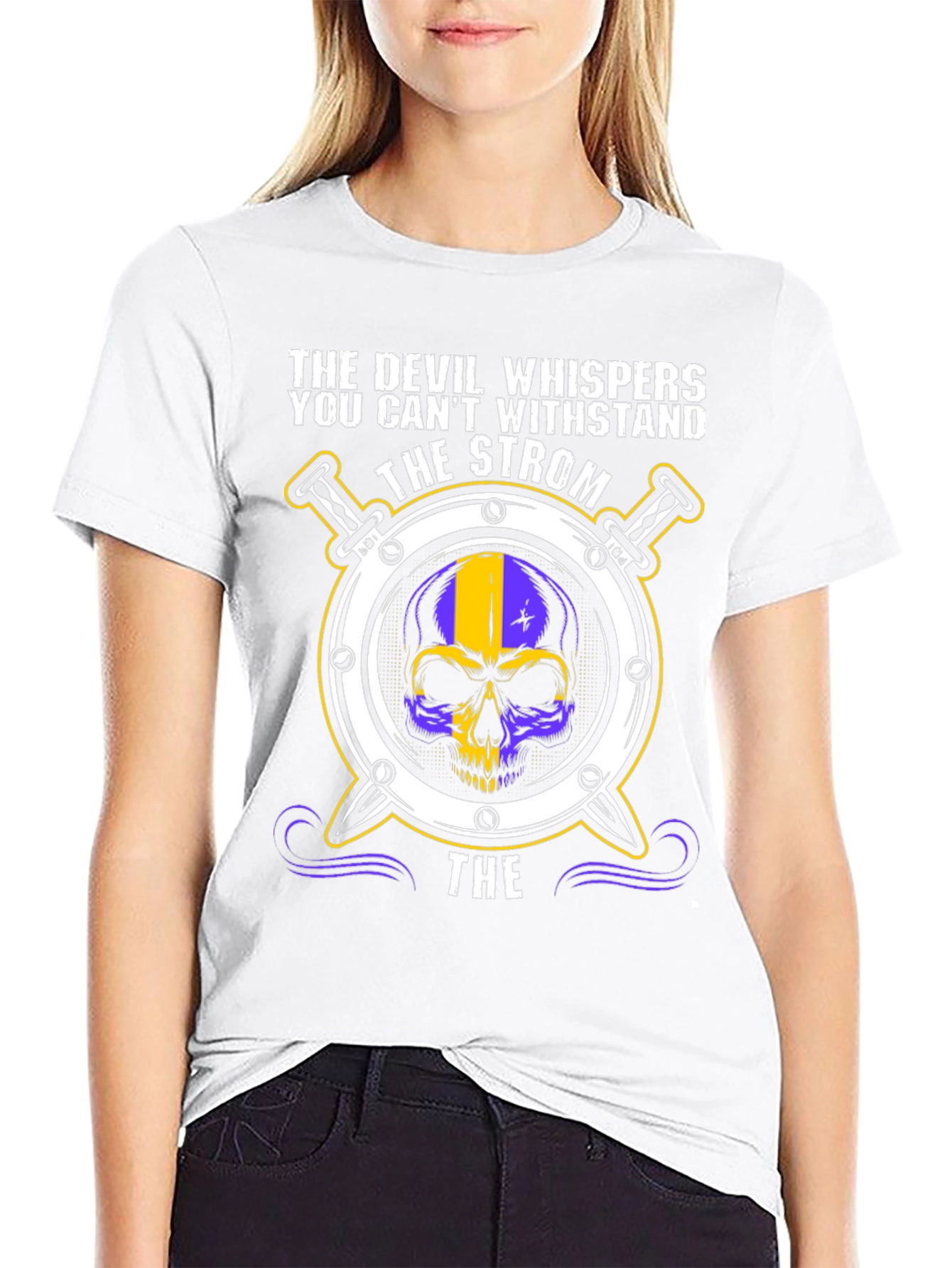 The Strom Viking Skull T-Shirt
