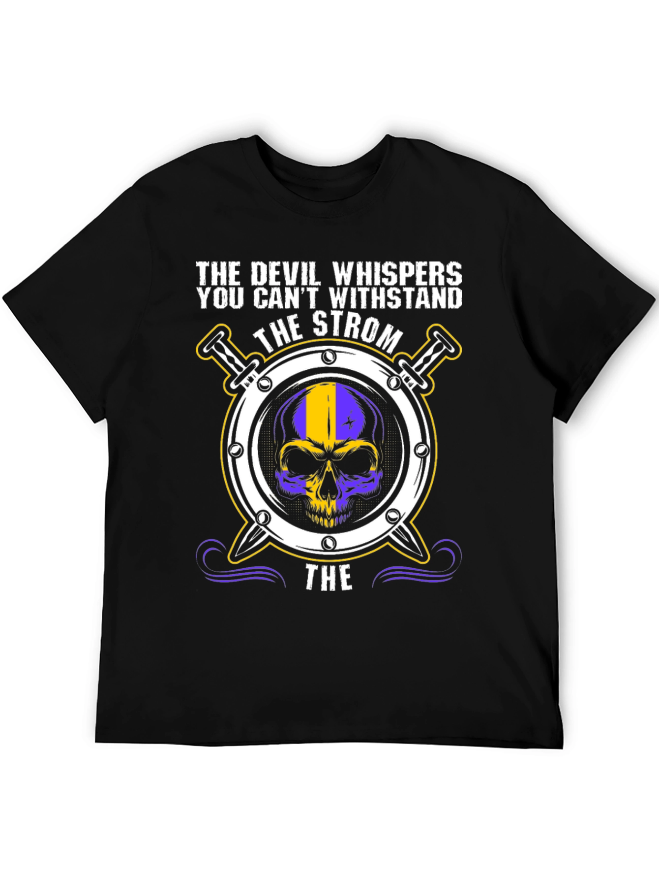 The Strom Viking Skull T-Shirt