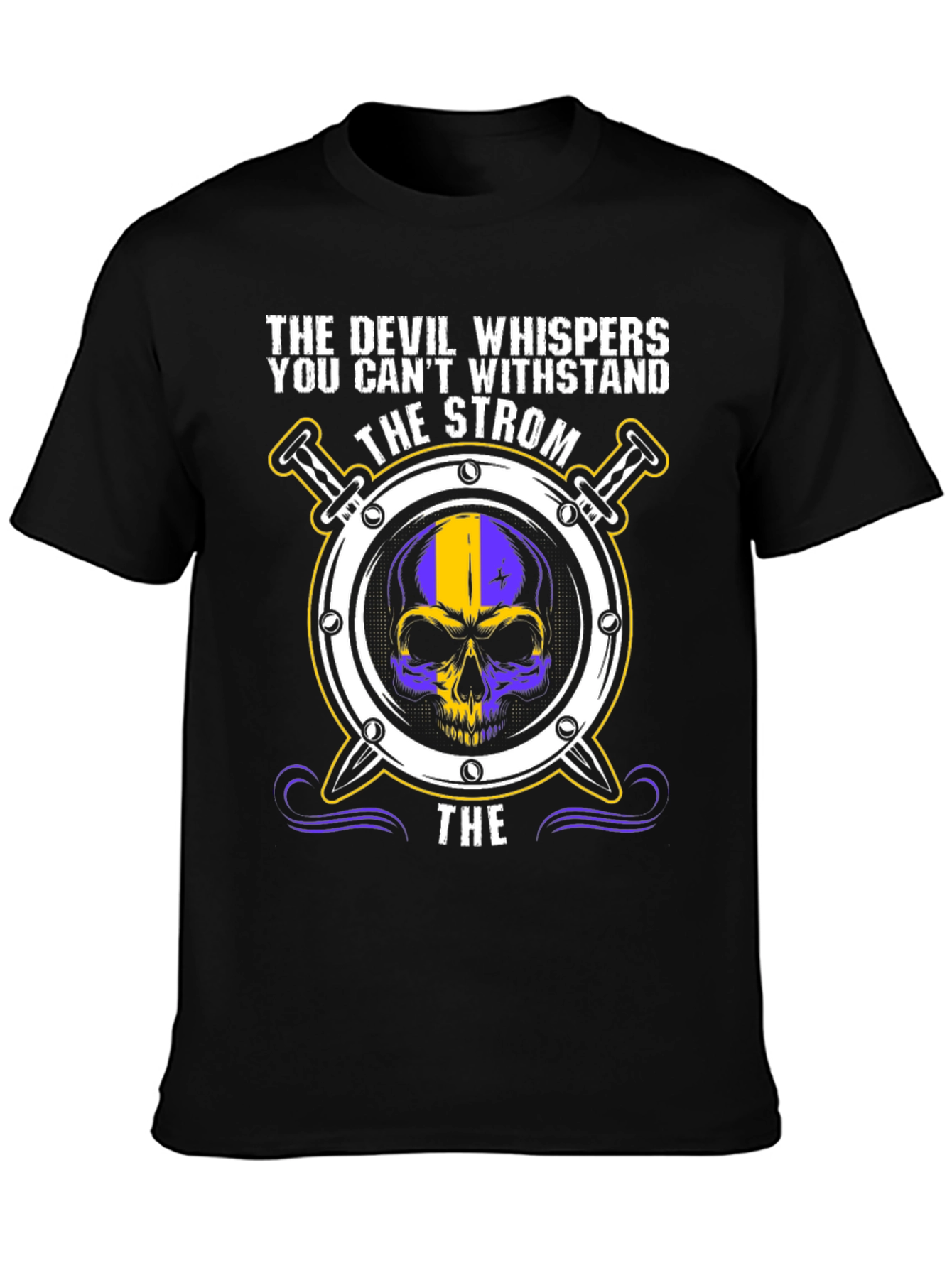 The Strom Viking Skull T-Shirt