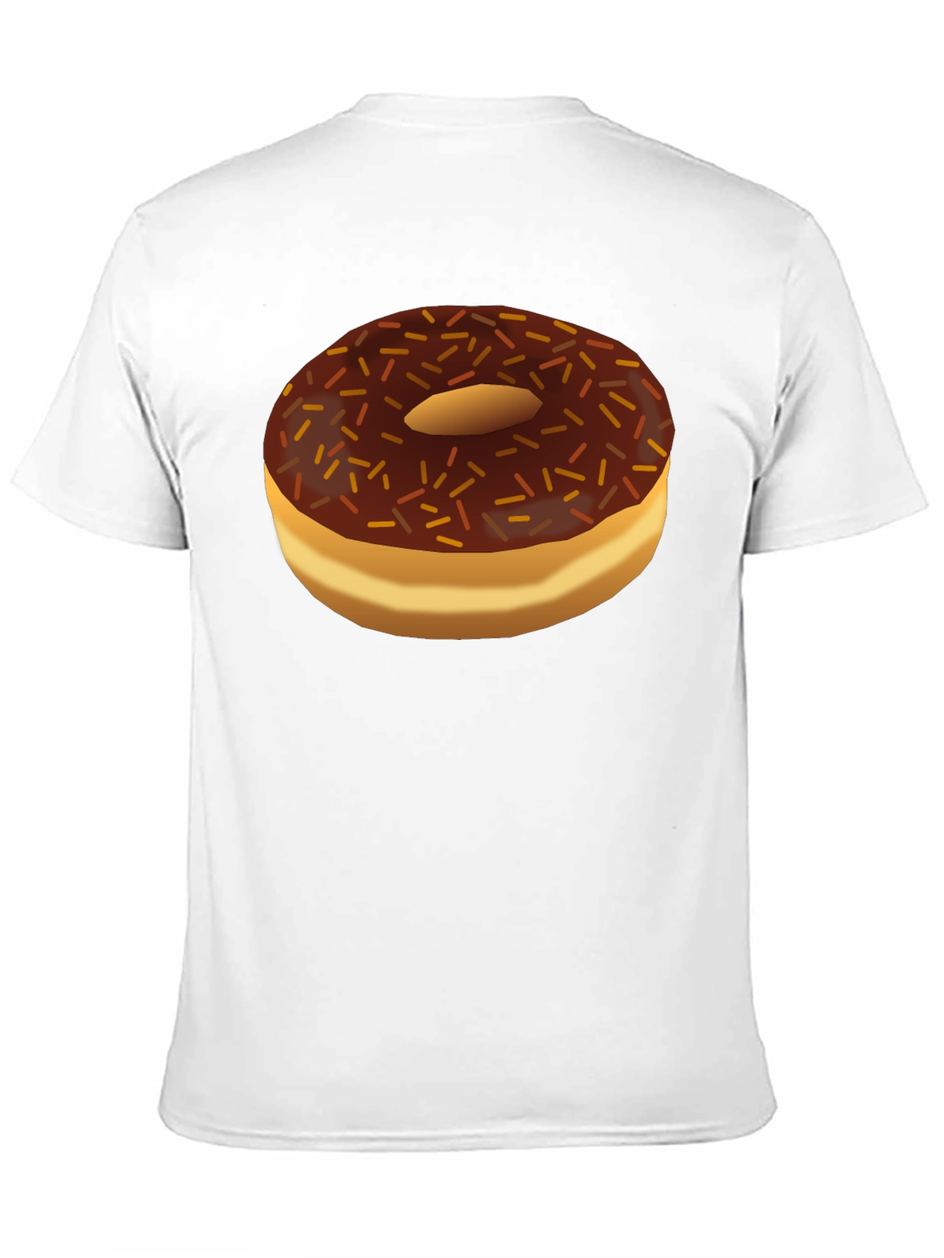Donut Graphic Black T-Shirt - Delicious Design!