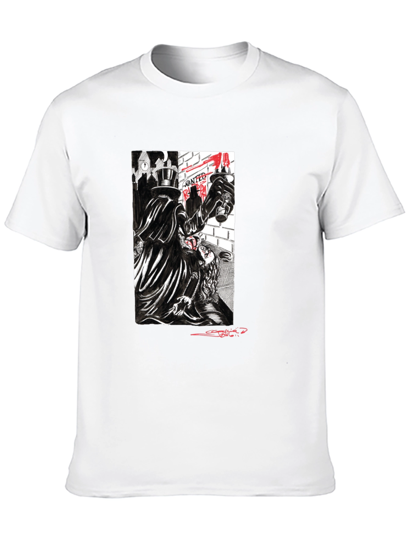 Jack the Ripper T-Shirt - London Gothic Design